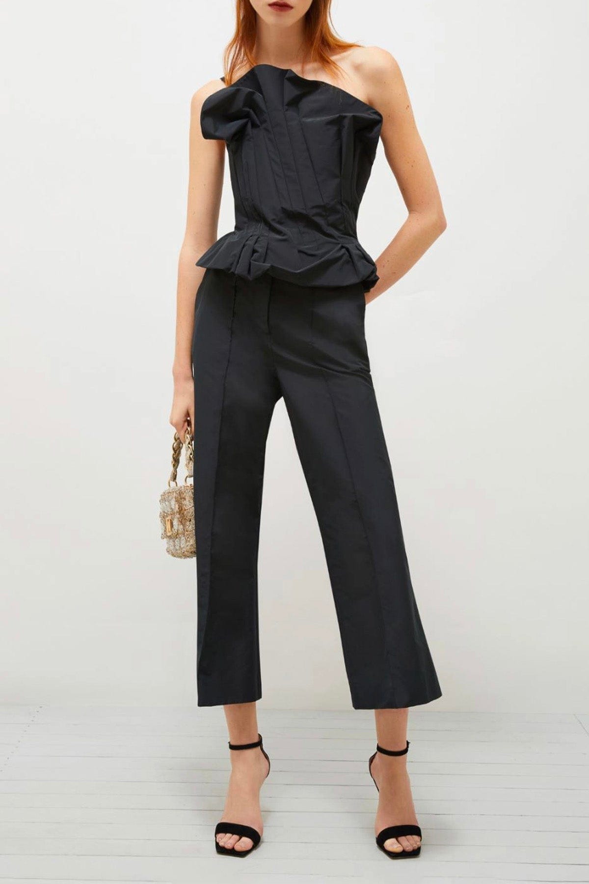 MARELLA PANTALONE LUNGO  NERO / 34 Pantaloni neri lunghi donna Marella Dorina2