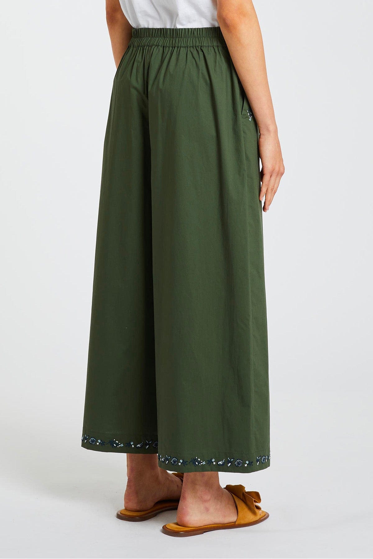 MARELLA PANTALONE LUNGO  VERDE / 34 Pantaloni Verdi lungo donna Marella Orano
