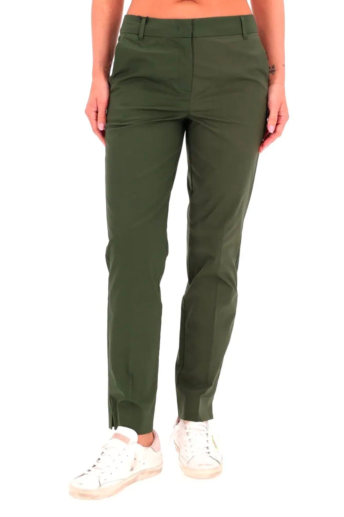 MARELLA PANTALONE LUNGO  VERDE SCURO / 34 Pantaloni lunghi donna Marella verde scuro Ibiza1