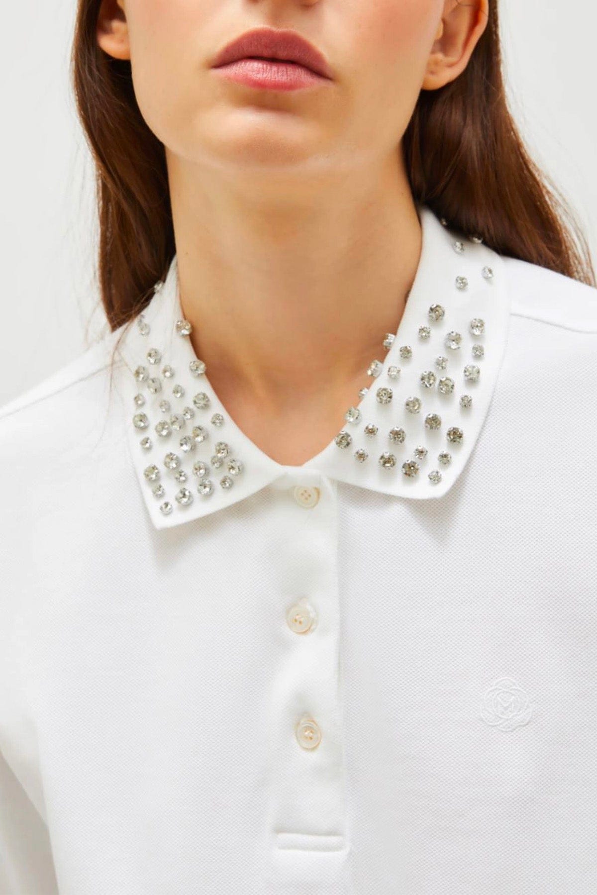 MARELLA POLO  Polo bianca donna Marella Gonzaga