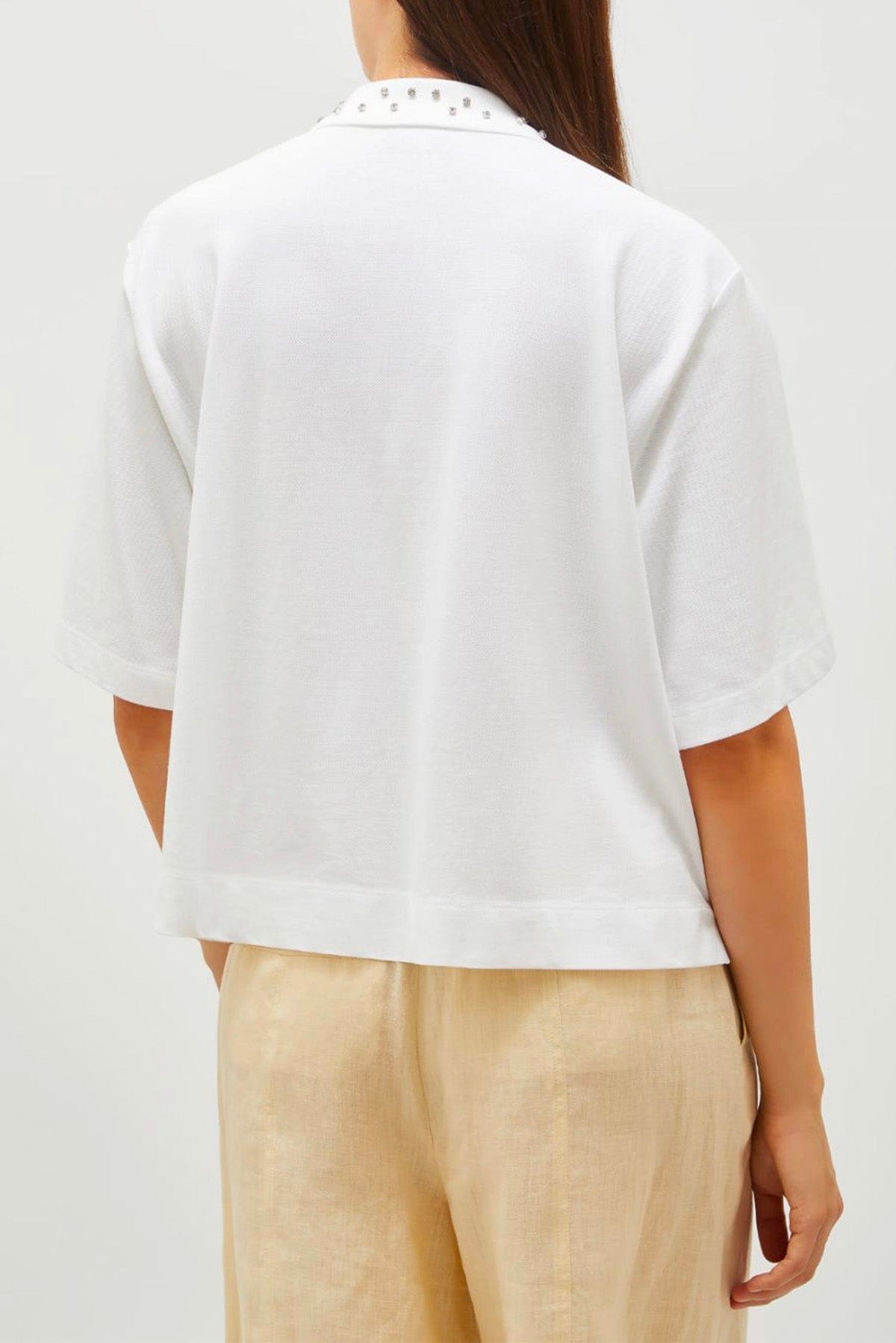 MARELLA POLO  Polo bianca donna Marella Gonzaga