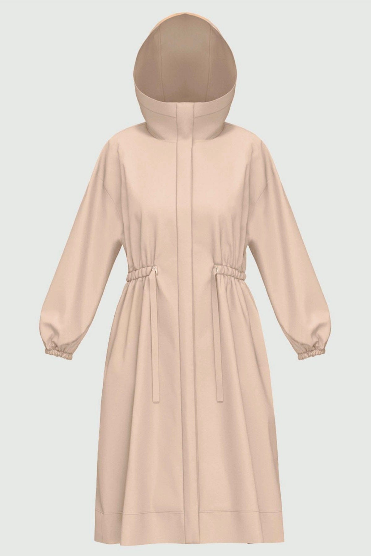 MARELLA SOPRABITO-IMPERMEABILE  ECRU / 38 Impermeabile donna lungo Emme Marella Pasqua