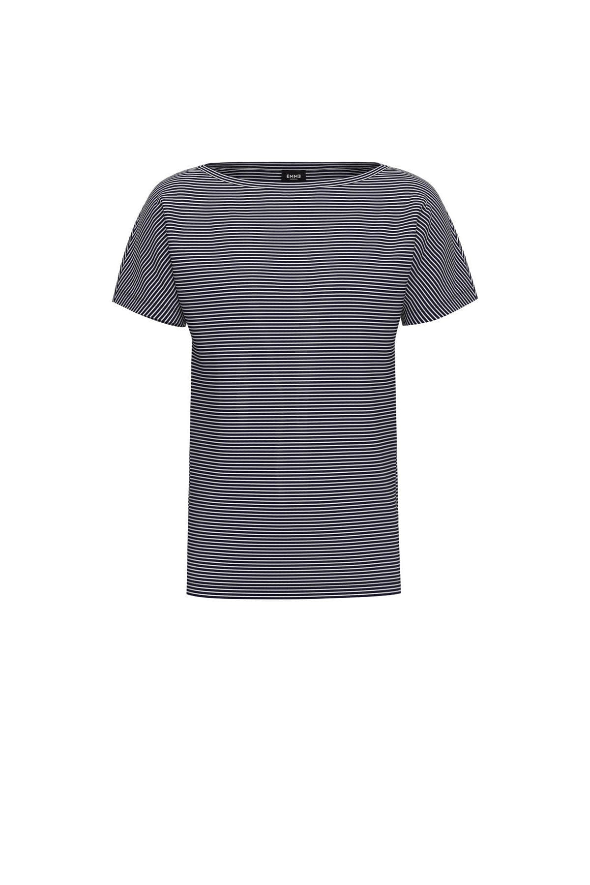 MARELLA T'SHIRT  RIGA BLU / XXS T-Shirt donna rigata Emme Marella Congo