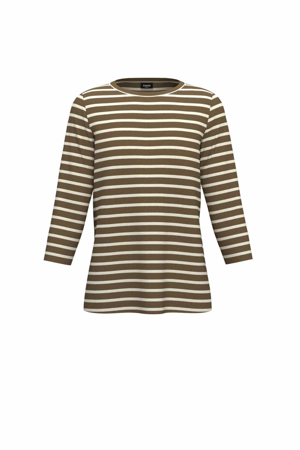 MARELLA T&#39;SHIRT  RIGA MILITARE / XXS T-Shirt donna Emme Marella Lidia