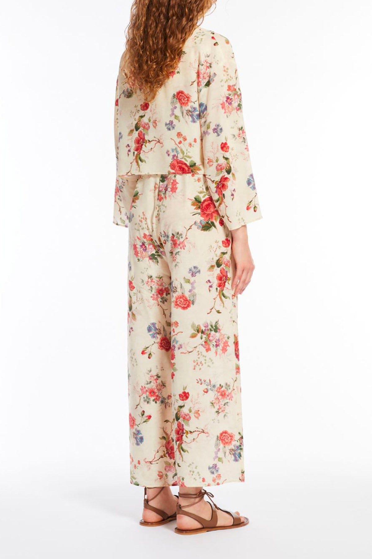 MAXMARA&#39;S BRANDS ABITO + 1 PEZZO  Tuta in seta fiorata donna Weekend Max Mara Ragusa