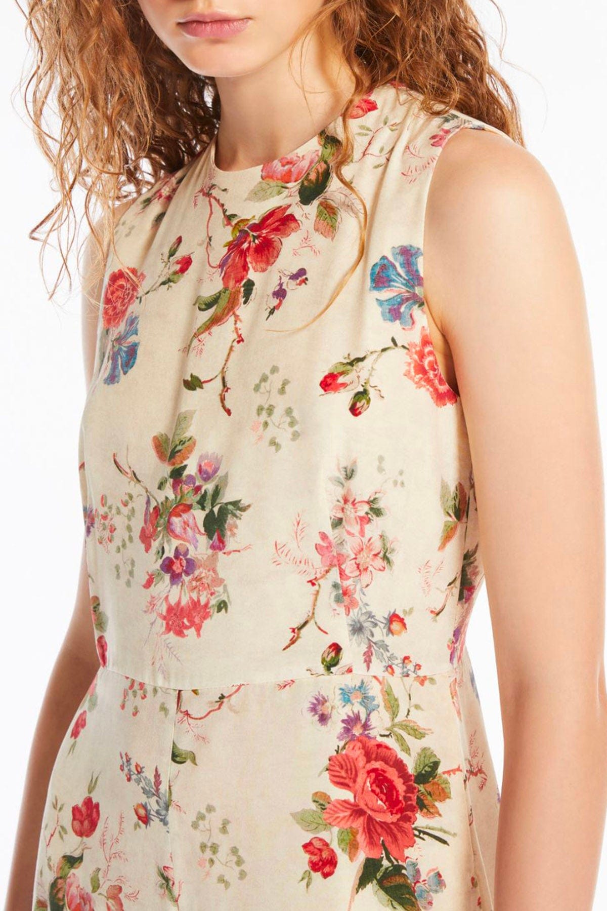 MAXMARA&#39;S BRANDS ABITO + 1 PEZZO  Tuta in seta fiorata donna Weekend Max Mara Ragusa
