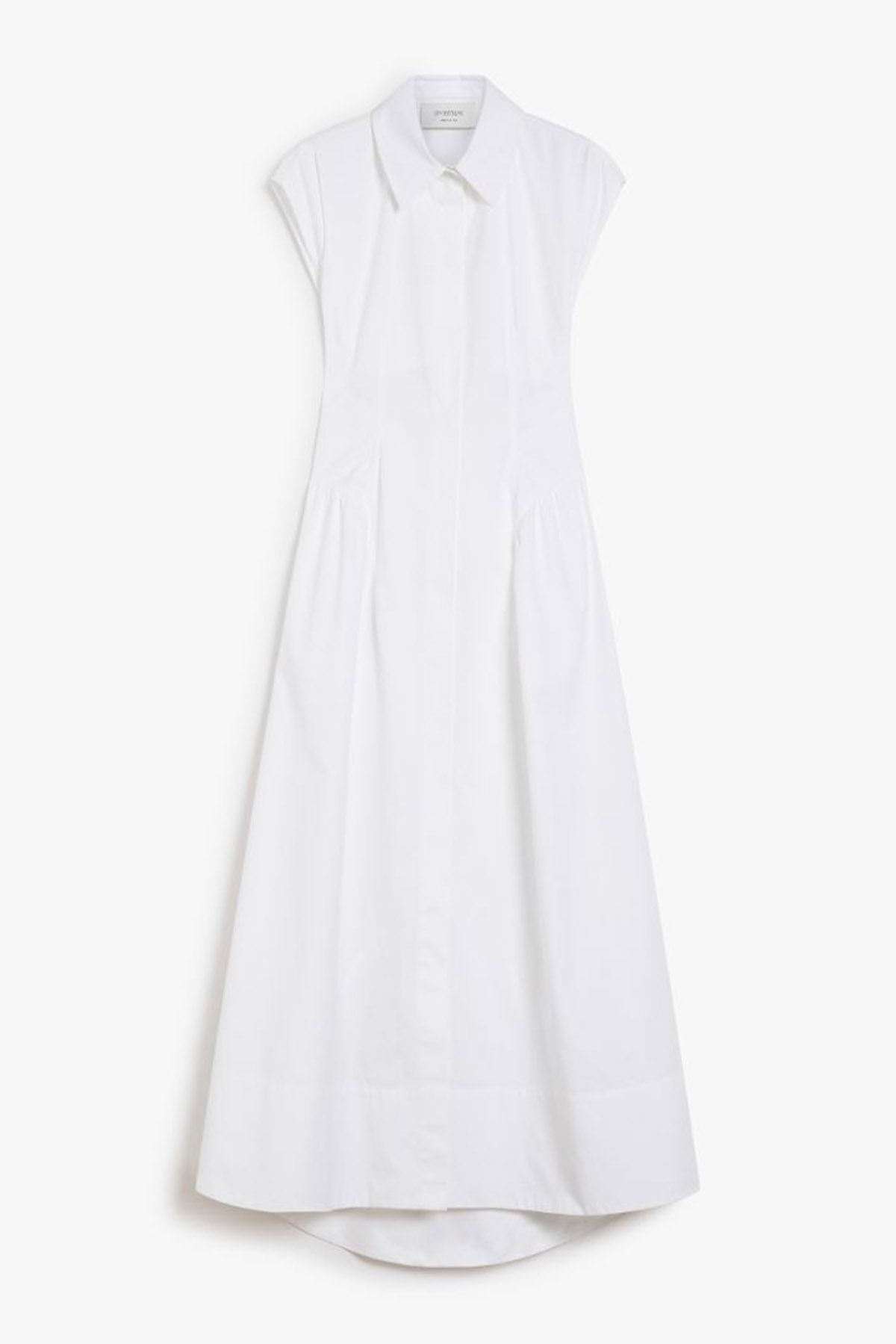 MAXMARA&#39;S BRANDS ABITO  Abito bianco in cotone donna Sportmax Fabiana