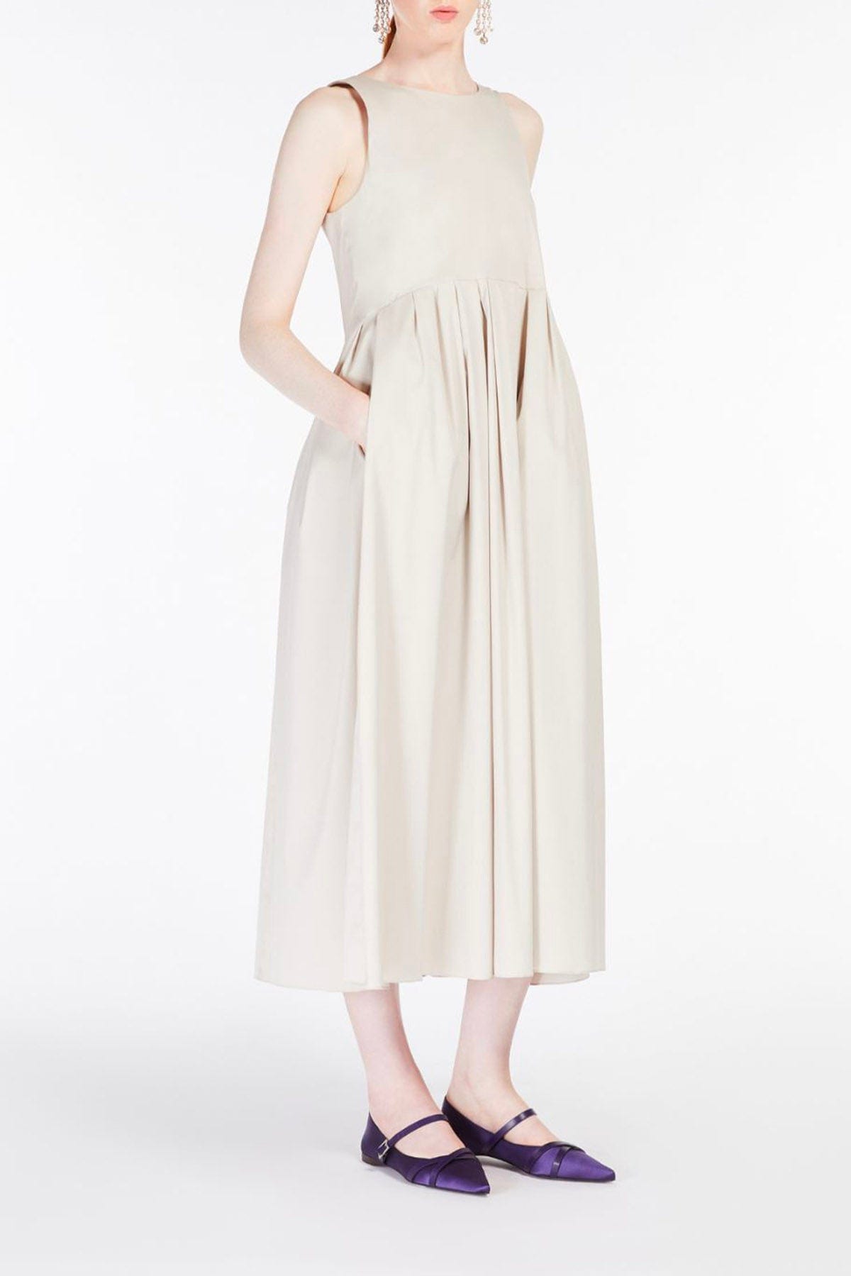 MAXMARA&#39;S BRANDS ABITO  Abito in cotone donna &#39;S Max Mara Moira