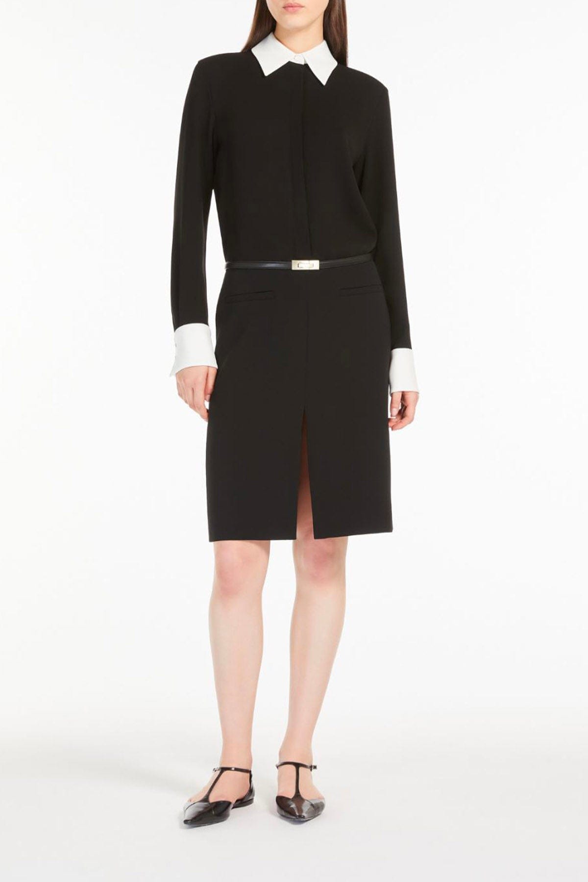 MAXMARA&#39;S BRANDS ABITO  Abito Nero Donna Max Mara Studio Dinar