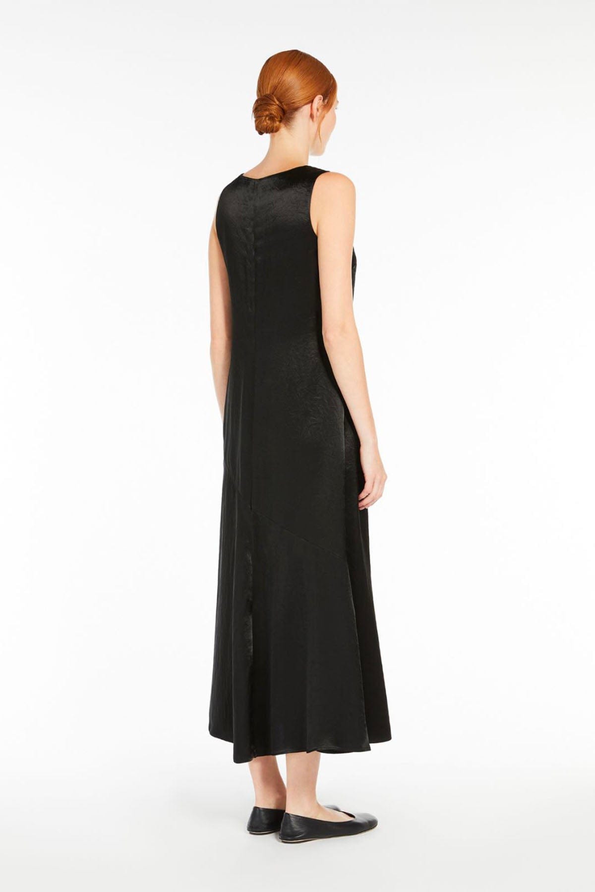 MAXMARA'S BRANDS ABITO  NERO / 34 Abito Nero Donna Max Mara Weekend Cima