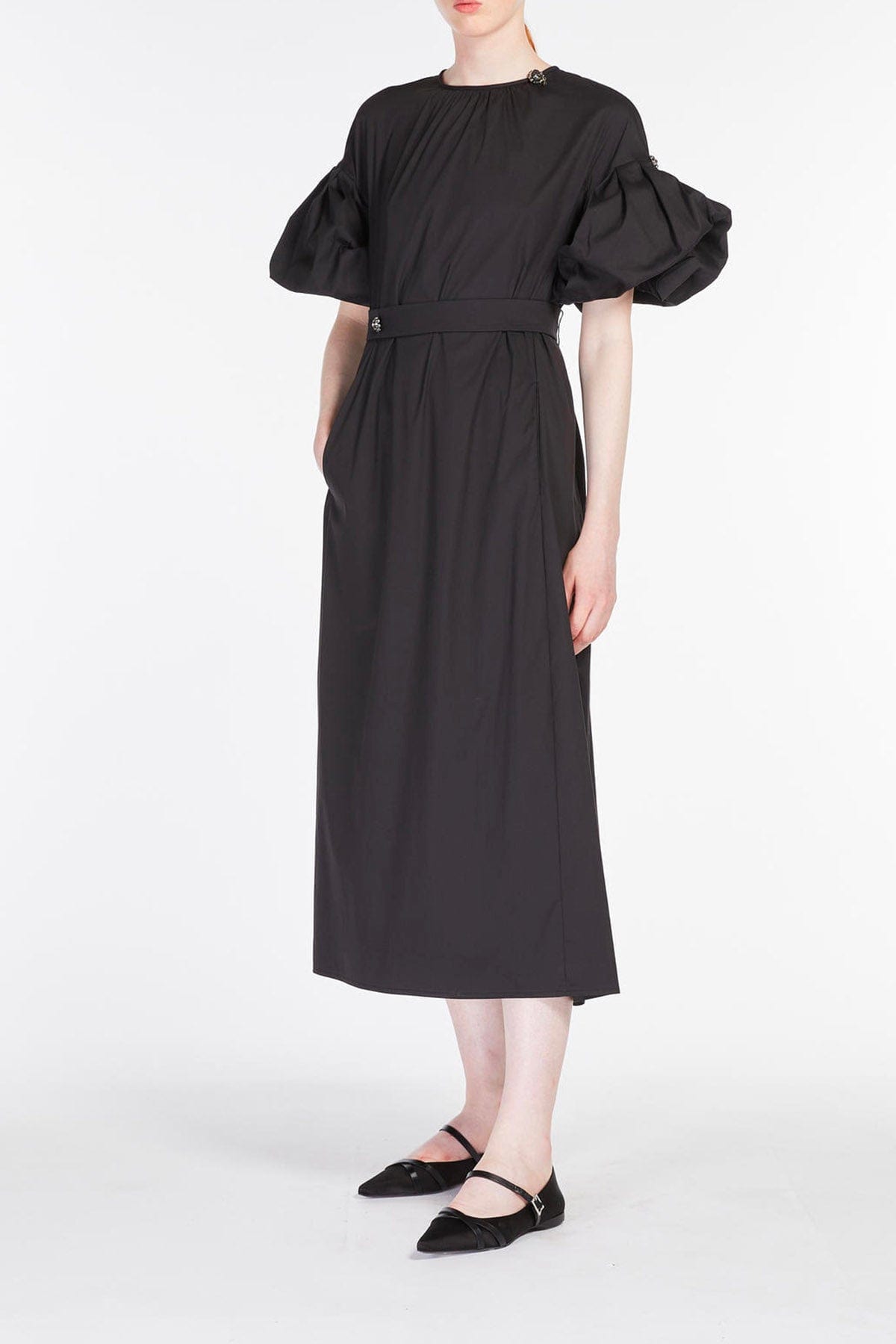 MAXMARA'S BRANDS ABITO  NERO / 34 Abito nero donna 'S Max Mara Rose