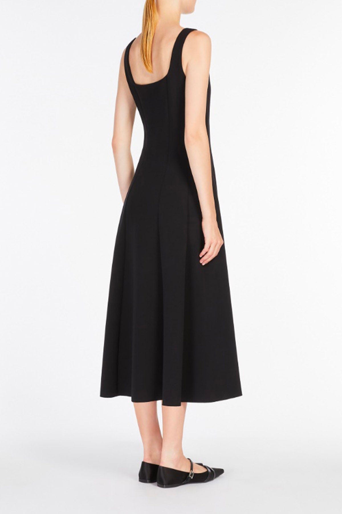 MAXMARA'S BRANDS ABITO/TUTA IN JERSEY  NERO / XXS Abito in jersey donna 'S Max Mara Platani