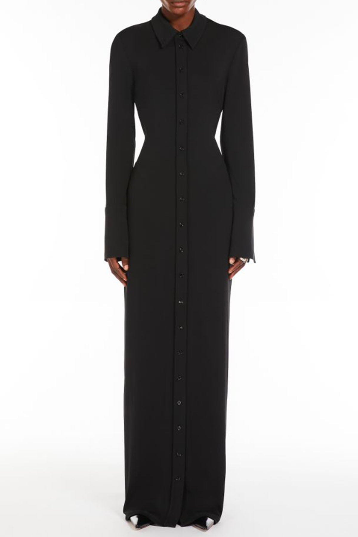 MAXMARA&#39;S BRANDS ABITO/TUTA IN JERSEY  Abito in Jersey Nero Donna Sportmax Nias
