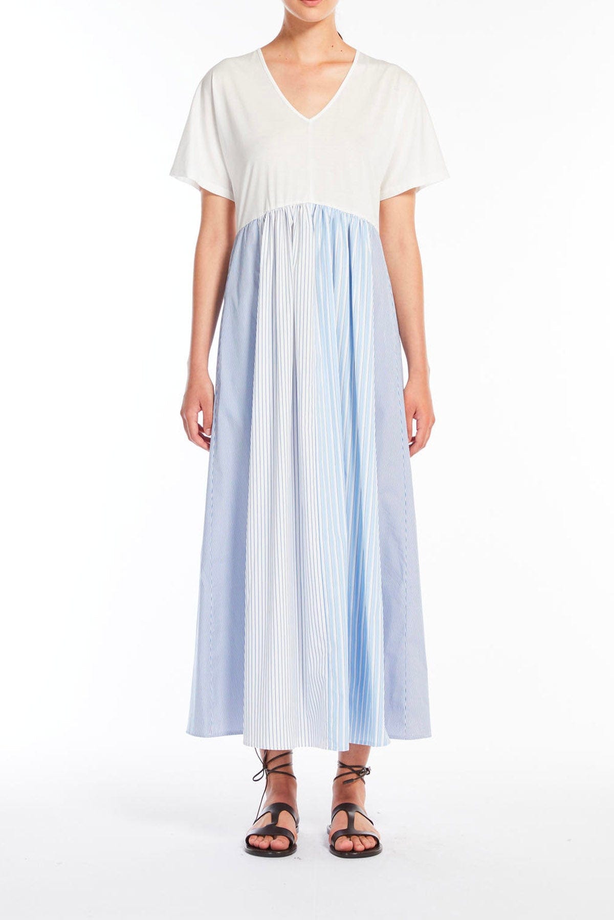 MAXMARA&#39;S BRANDS ABITO/TUTA IN JERSEY  BIANCO / XXS Abito in cotone donna Weekend Max Mara Bronzo