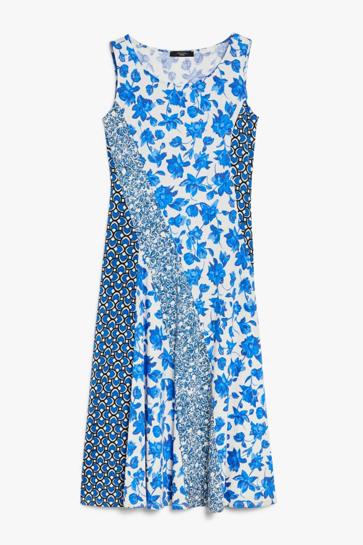 MAXMARA'S BRANDS ABITO/TUTA IN JERSEY  FIORE BLU / XXS Vestito in cotone donna Weekend Max Mara Cubano