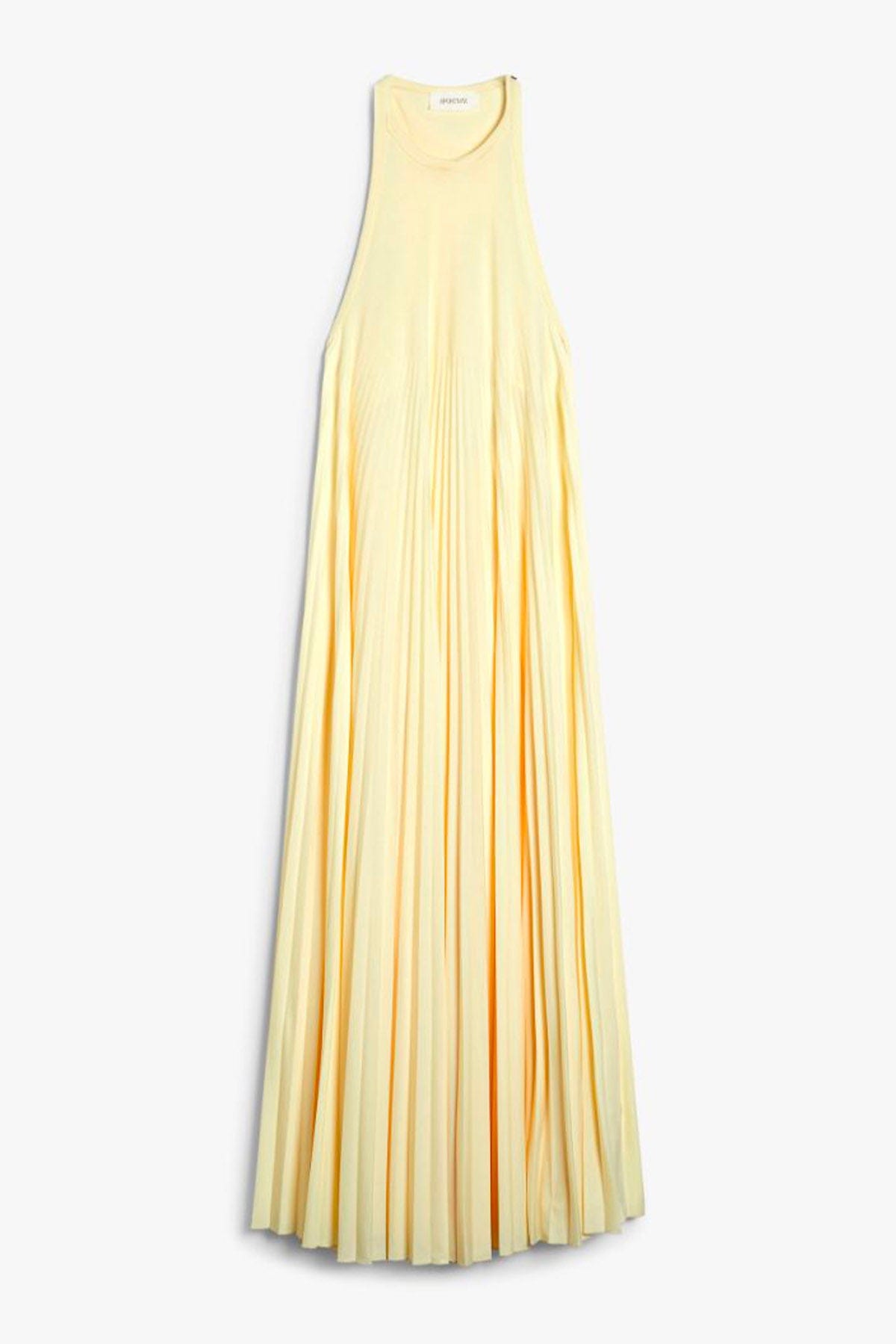 MAXMARA&#39;S BRANDS ABITO/TUTA IN JERSEY  GIALLO CHIARO / XXS Vestito in jersey lungo Sportmax Verdier