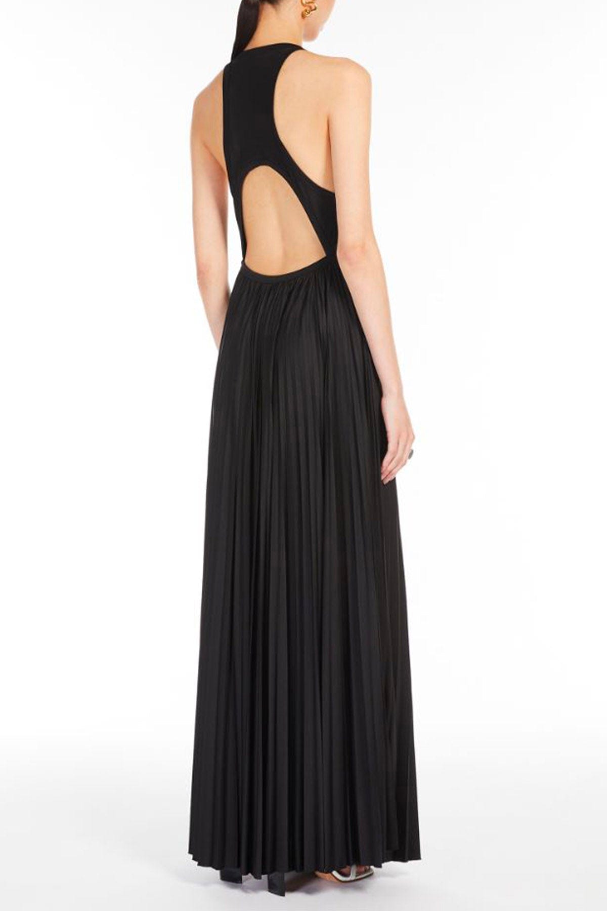 MAXMARA'S BRANDS ABITO/TUTA IN JERSEY  NERO / XXS Vestito in jersey lungo Sportmax Verdier