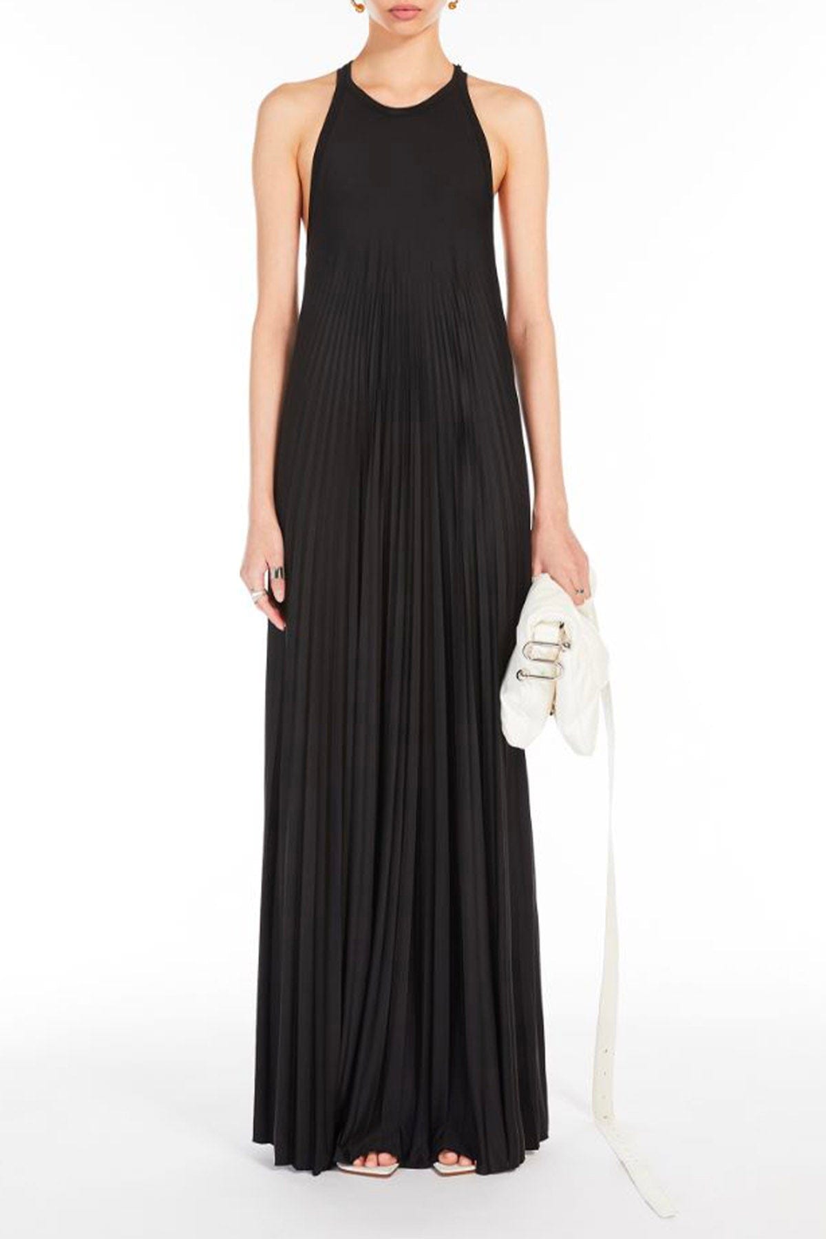 MAXMARA&#39;S BRANDS ABITO/TUTA IN JERSEY  Vestito in jersey lungo Sportmax Verdier