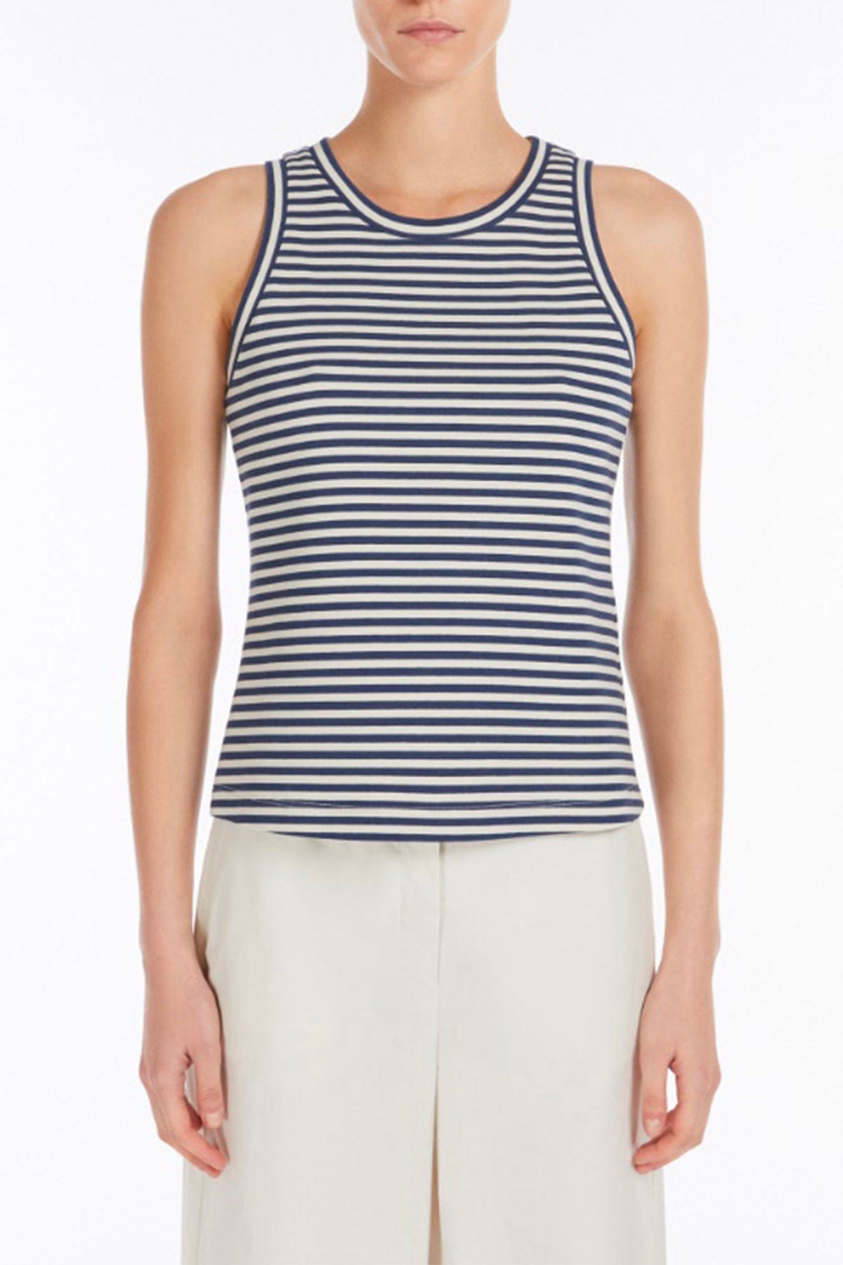 MAXMARA'S BRANDS BODY/ TOP  RIGA SOTTILE / XXS Canotta rigata sottile 'S Max Mara Carolina