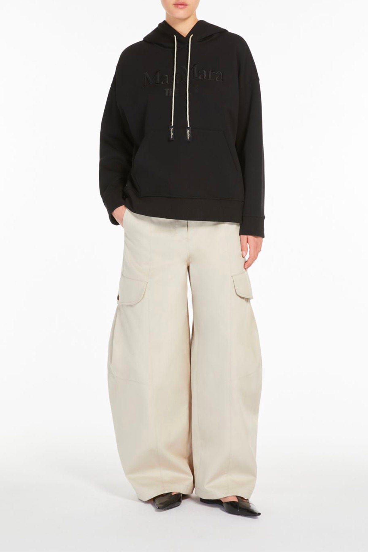 MAXMARA&#39;S BRANDS BODY/ TOP  Felpa donna con cappuccio &#39;S Max Mara Agata