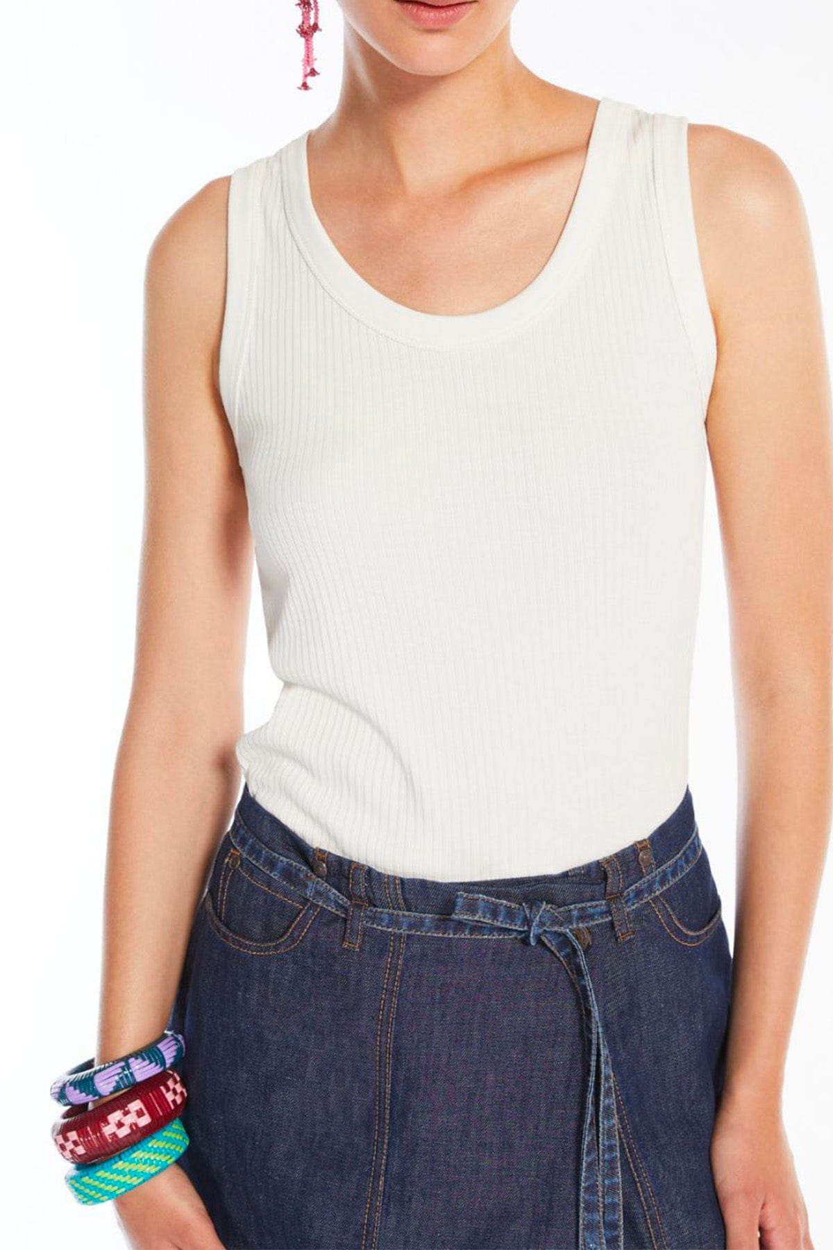 MAXMARA&#39;S BRANDS BODY/ TOP  Top / Canotta Max Mara Weekend Multic