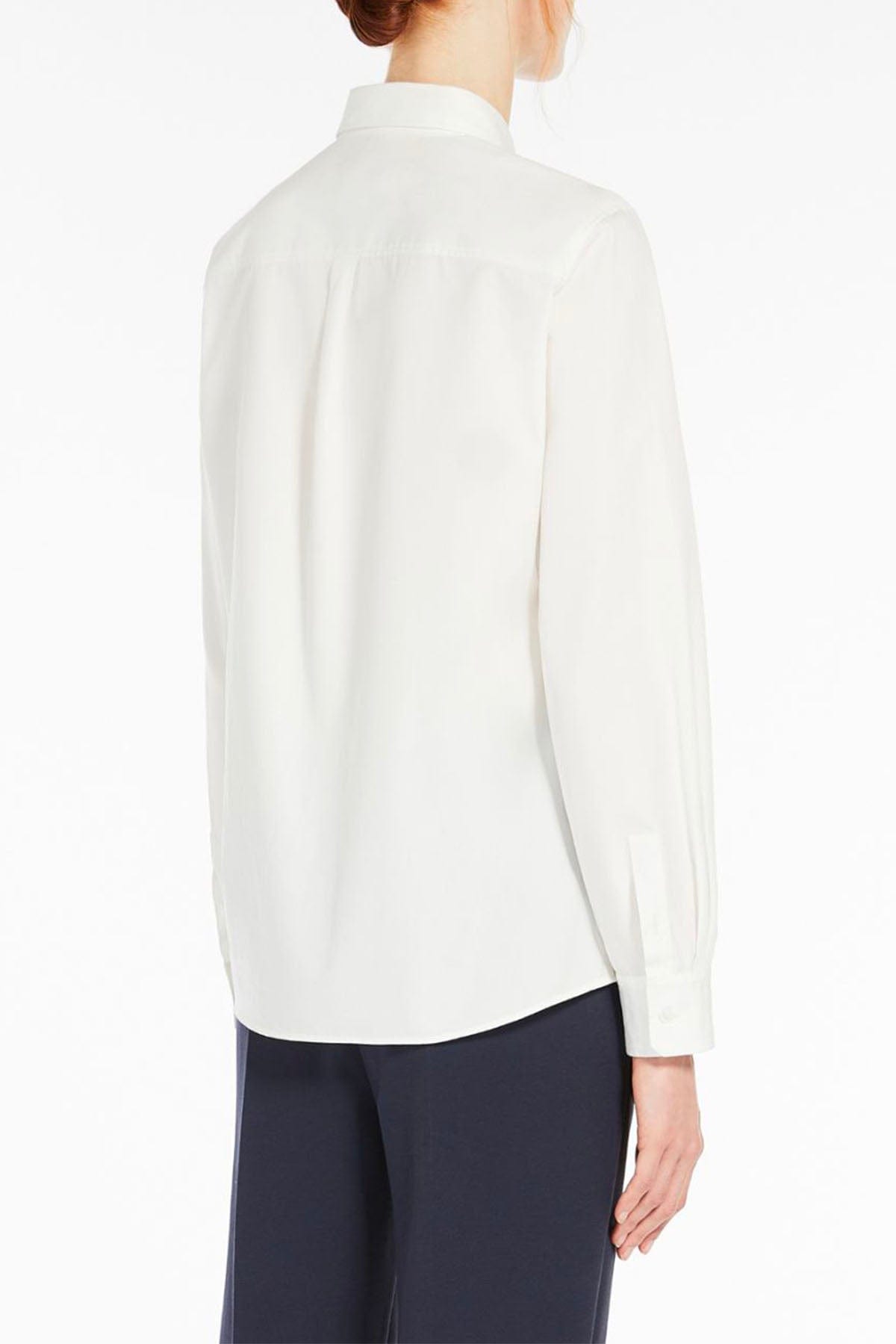 MAXMARA&#39;S BRANDS CAMICIA  Camicia Bianca Donna Max Mara Weekend Bracco