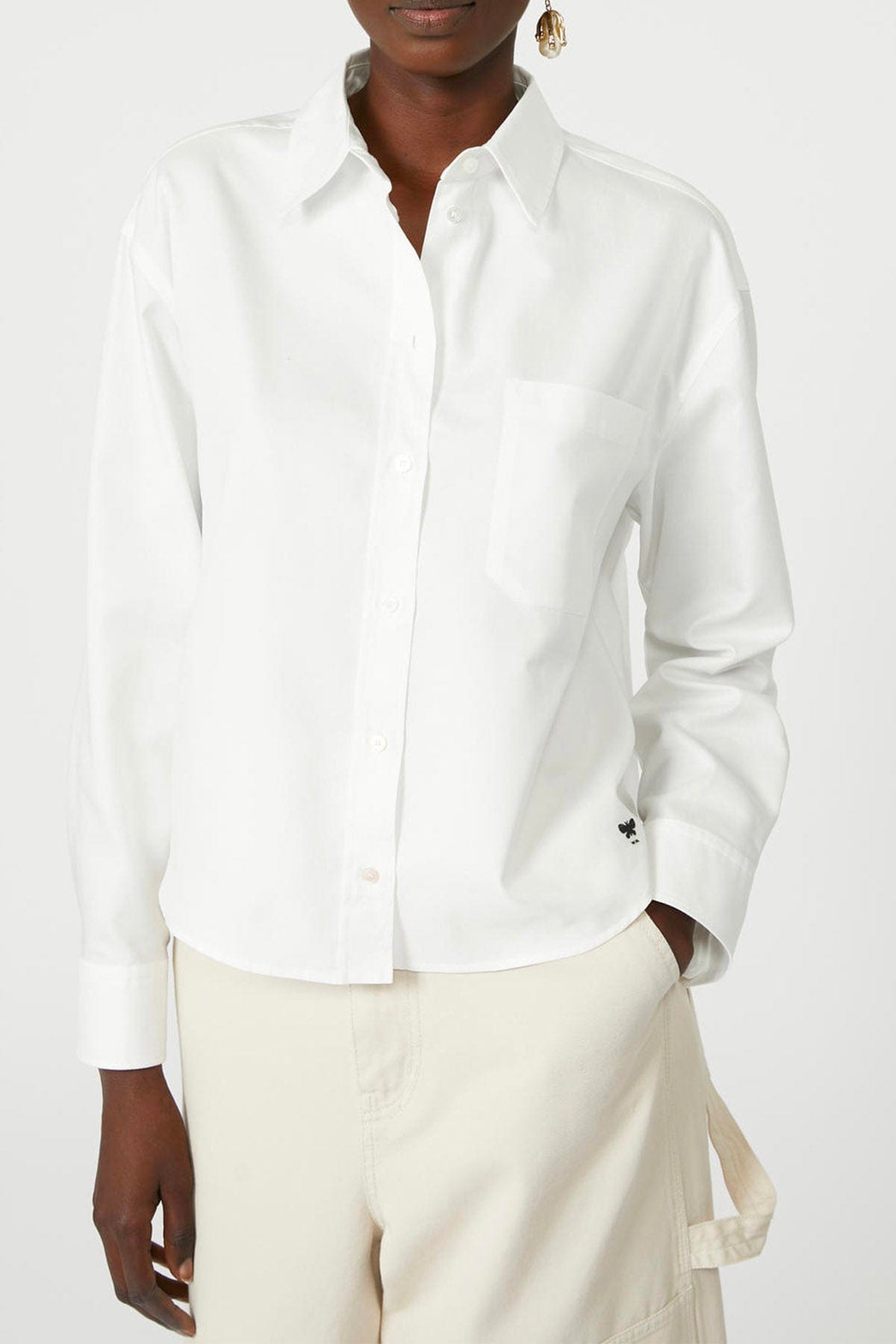 MAXMARA&#39;S BRANDS CAMICIA  Camicia in cotone donna Weekend Max Mara Nuoro