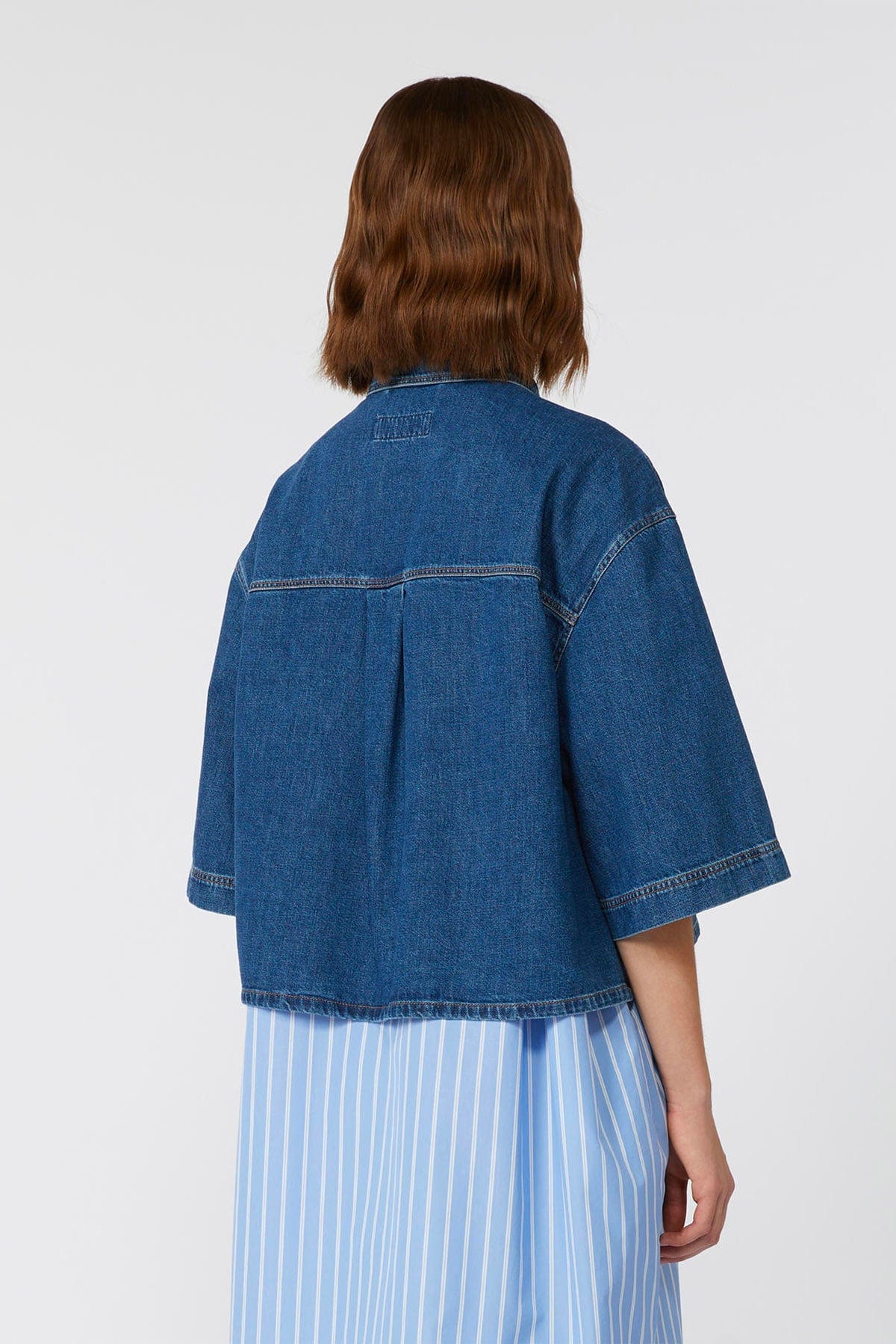 MAXMARA&#39;S BRANDS CAMICIA  Camicia in jeans donna Weekend Max Mara Enza