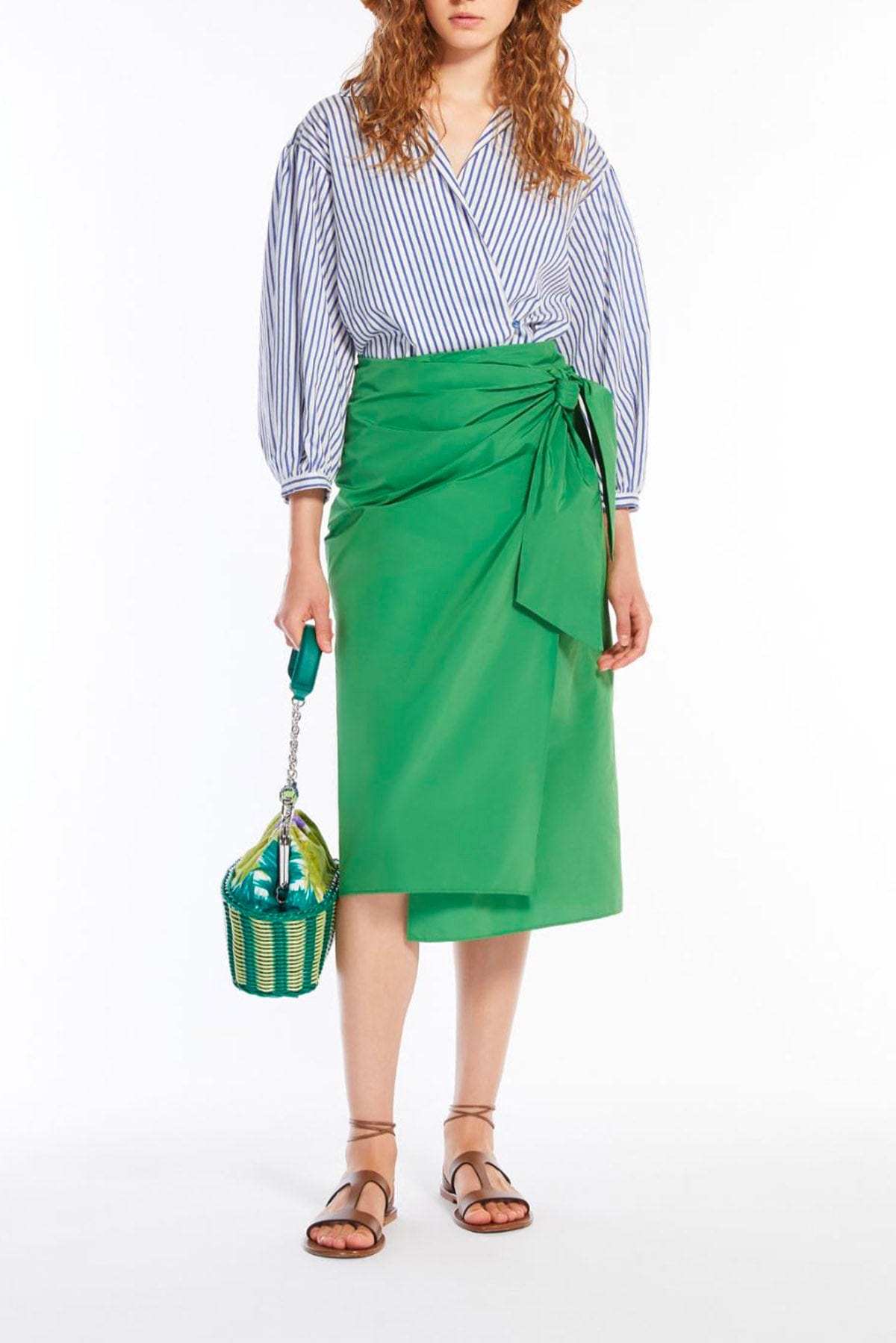 MAXMARA&#39;S BRANDS CAMICIA  Camicia rigata sovrapposta donna Weekend Max Mara Ceci