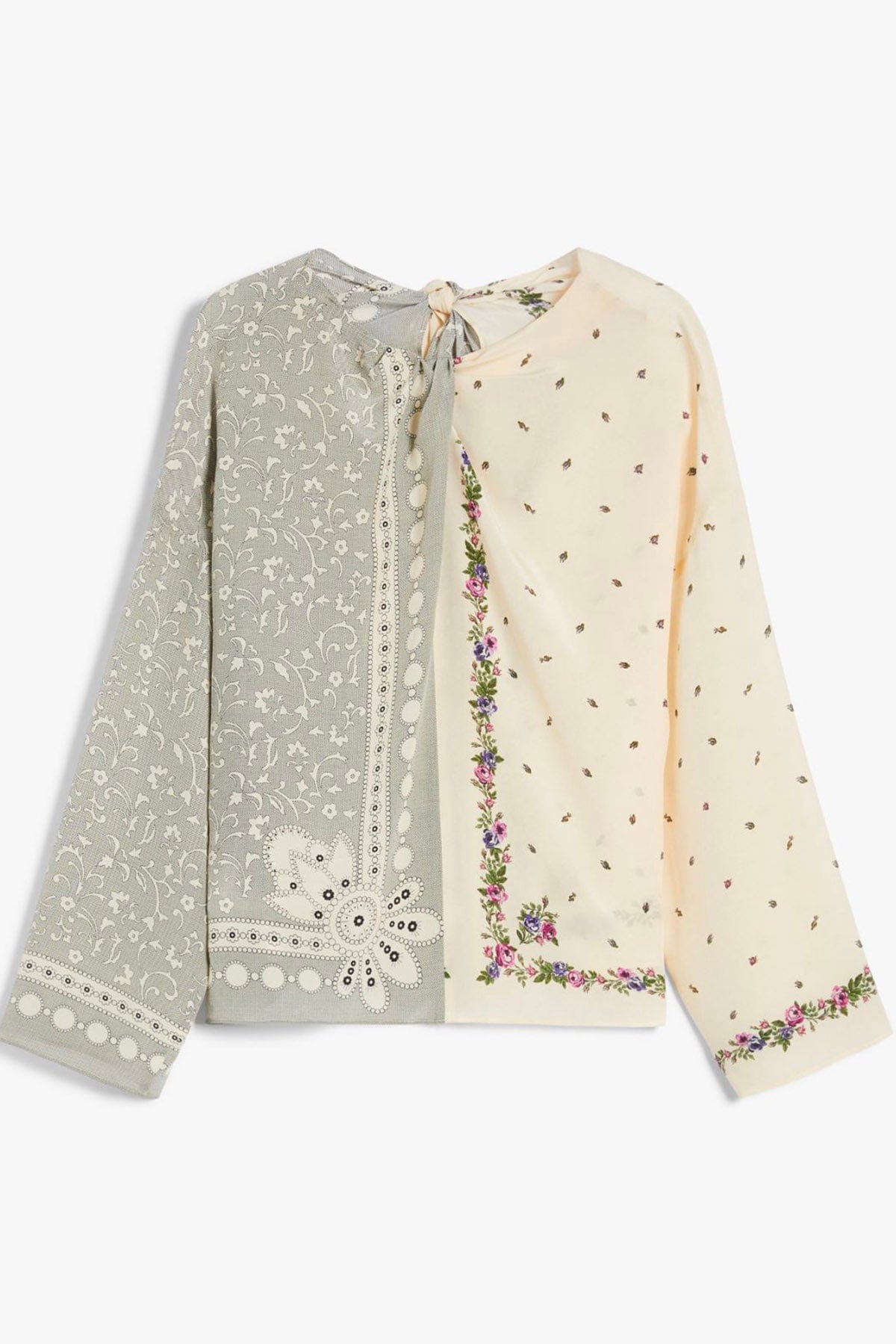 MAXMARA&#39;S BRANDS CAMICIA  FIORATO / 34 Camicia in seta donna disegno foulard Max Mara Weekend Caraffa