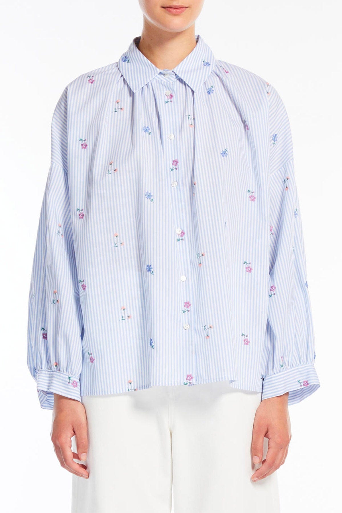 MAXMARA&#39;S BRANDS CAMICIA  RIGATA / 34 Camicia rigata donna cotone Weekend Max Mara Gilly