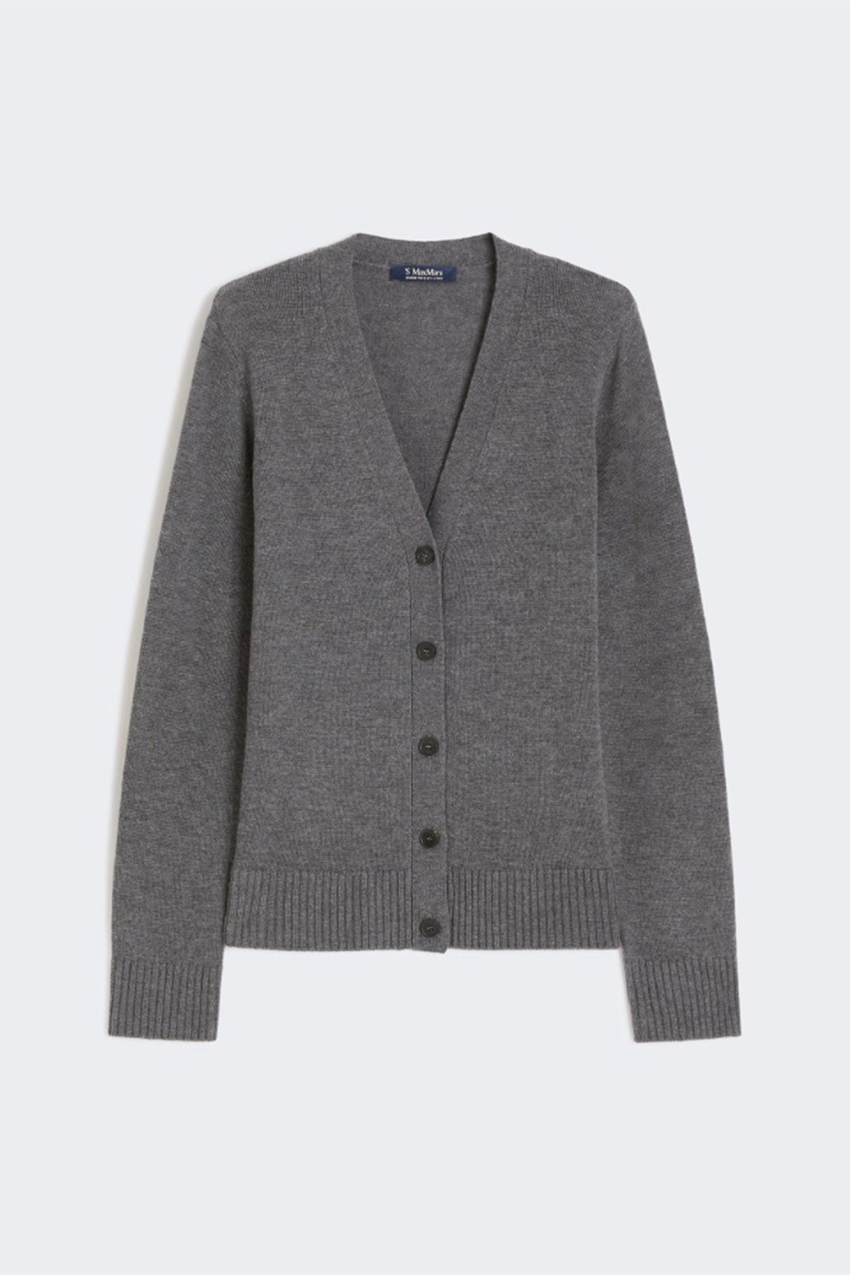 MAXMARA&#39;S BRANDS CARDIGAN  GRIGIO MELANGE / XXS Cardigan in lana donna &#39;S Max Mara Apollo