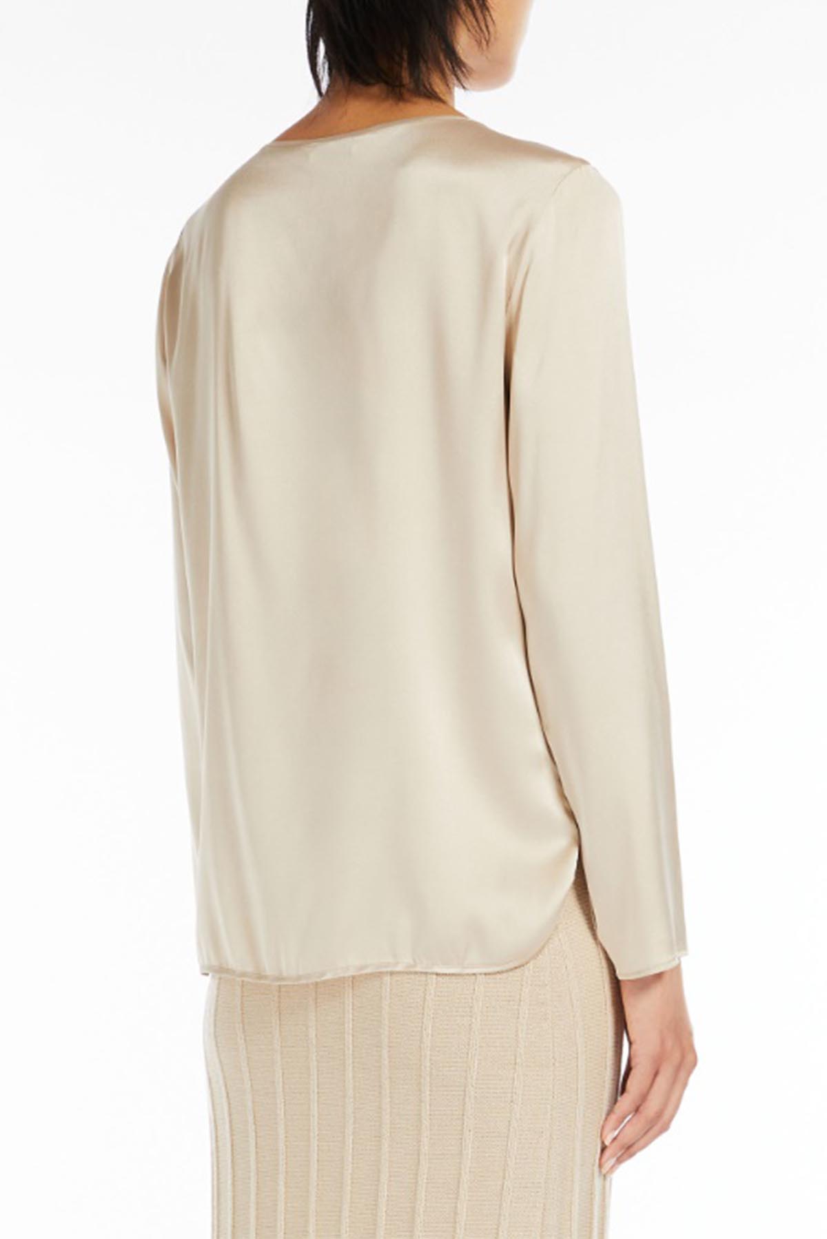 MAXMARA&#39;S BRANDS CASACCA  Blusa in Seta Leisure Max Mara Moldava