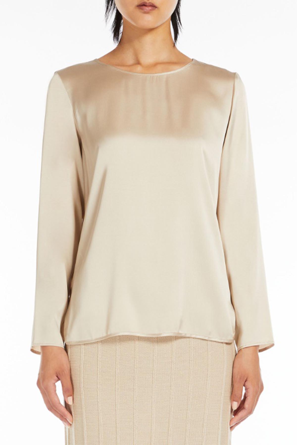 MAXMARA&#39;S BRANDS CASACCA  Blusa in Seta Leisure Max Mara Moldava