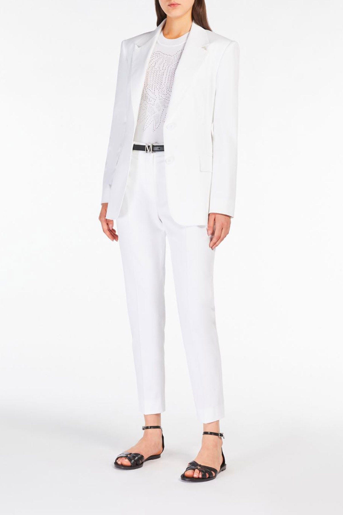 MAXMARA&#39;S BRANDS GIACCA  Giacca bianca donna Max Mara Studio Yuppy