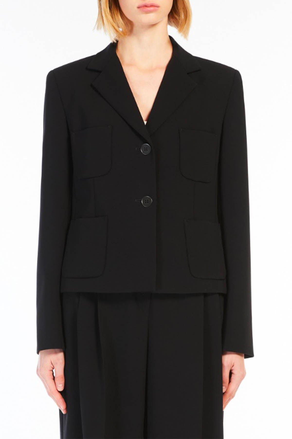 MAXMARA&#39;S BRANDS GIACCA  Giacca Nera Donna Max Mara Studio Alpino