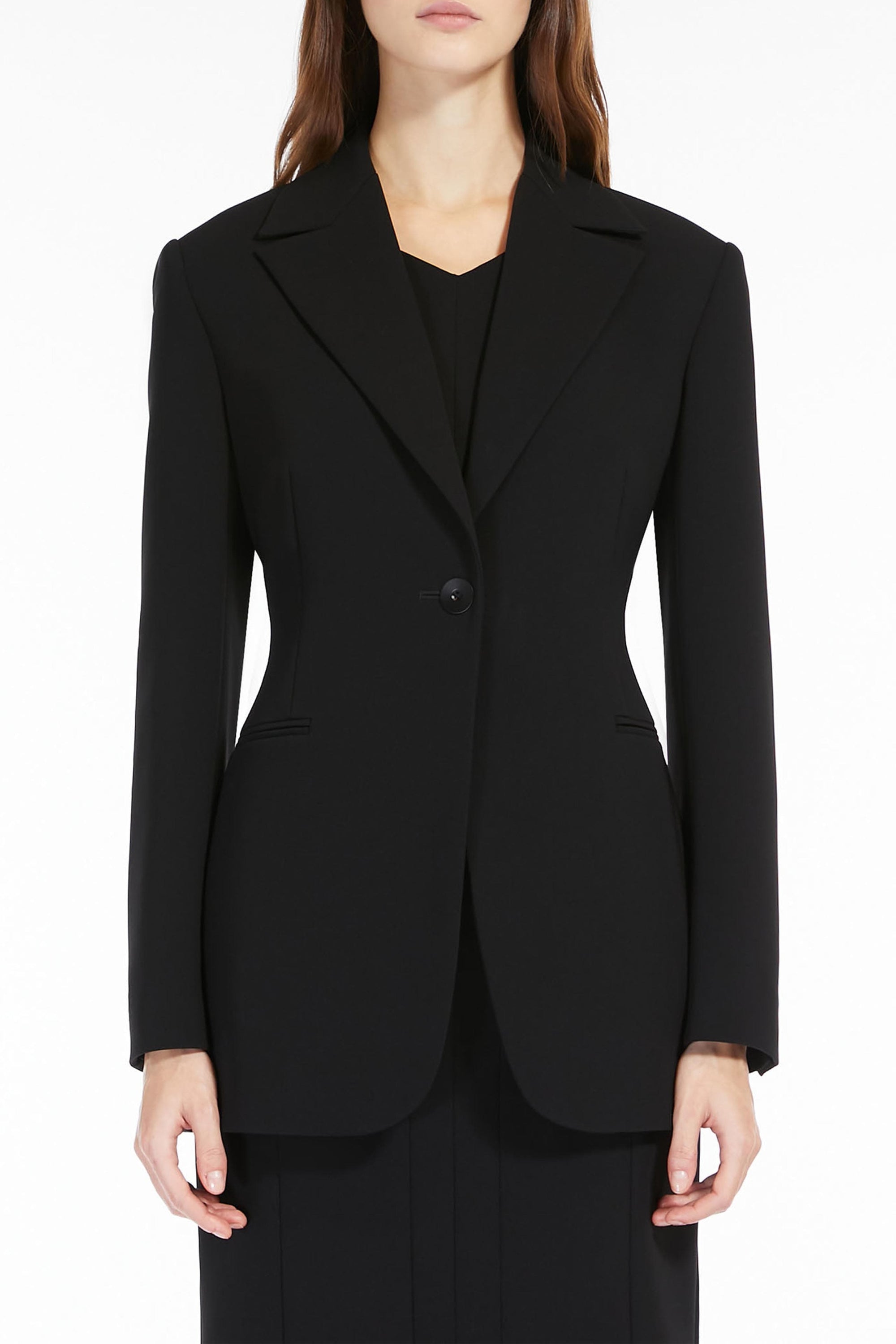 MAXMARA'S BRANDS GIACCA  NERO / 34 Giacca Nera Donna Studio Max Mara Ethel