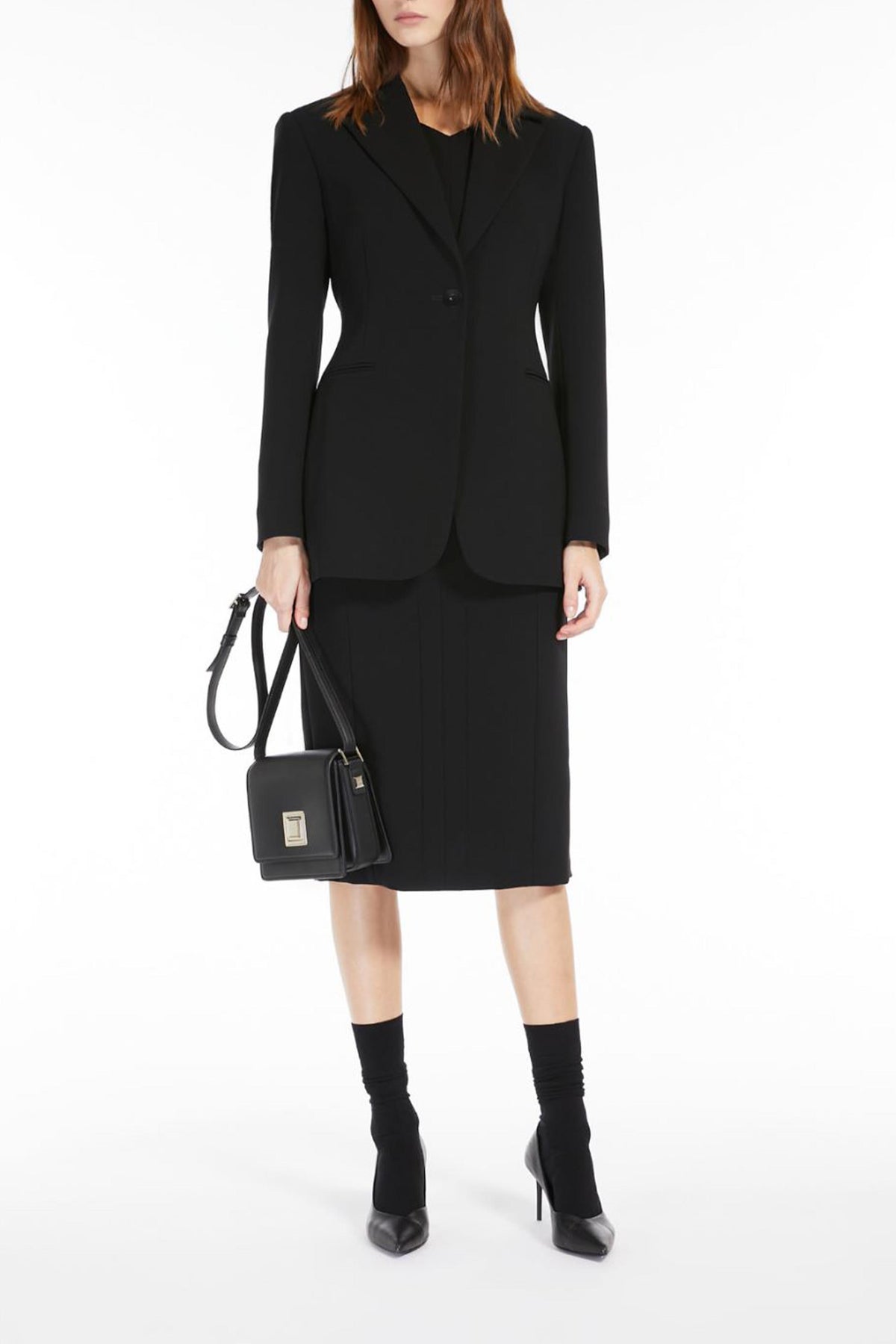 MAXMARA&#39;S BRANDS GIACCA  Giacca Nera Donna Studio Max Mara Ethel