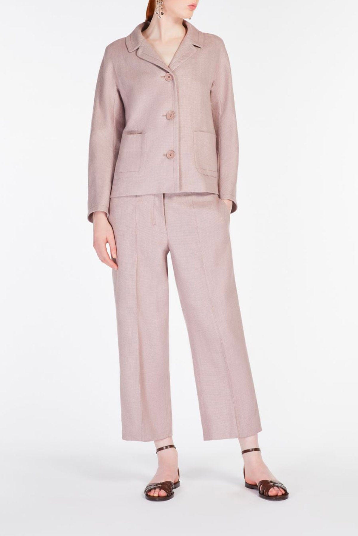 MAXMARA&#39;S BRANDS GIACCA  Giacca rosa polvere donna &#39;S Max Mara Nicole