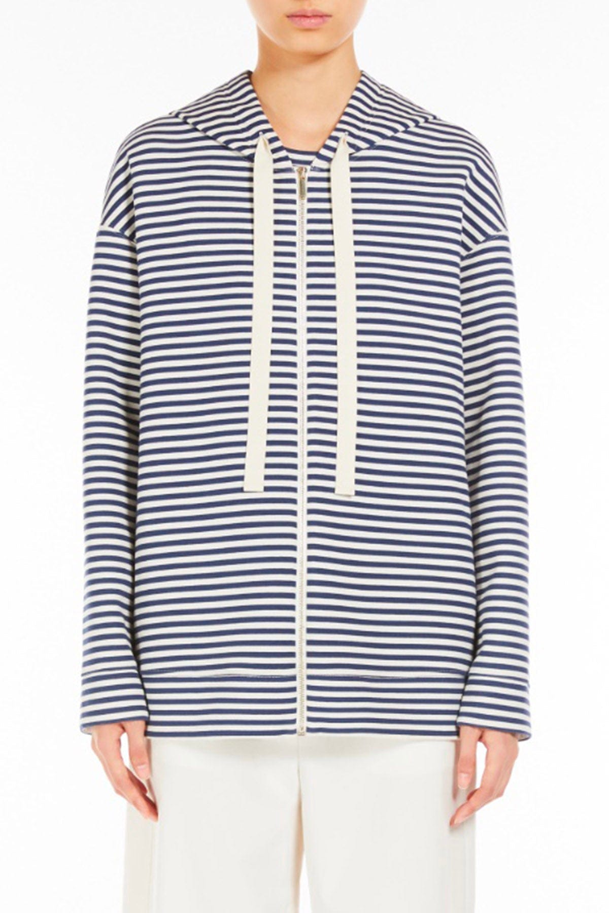 MAXMARA'S BRANDS GIACCA IN JERSEY  RIGA SOTTILE / XXS Giacca in Jersey 'S Max Mara Doria