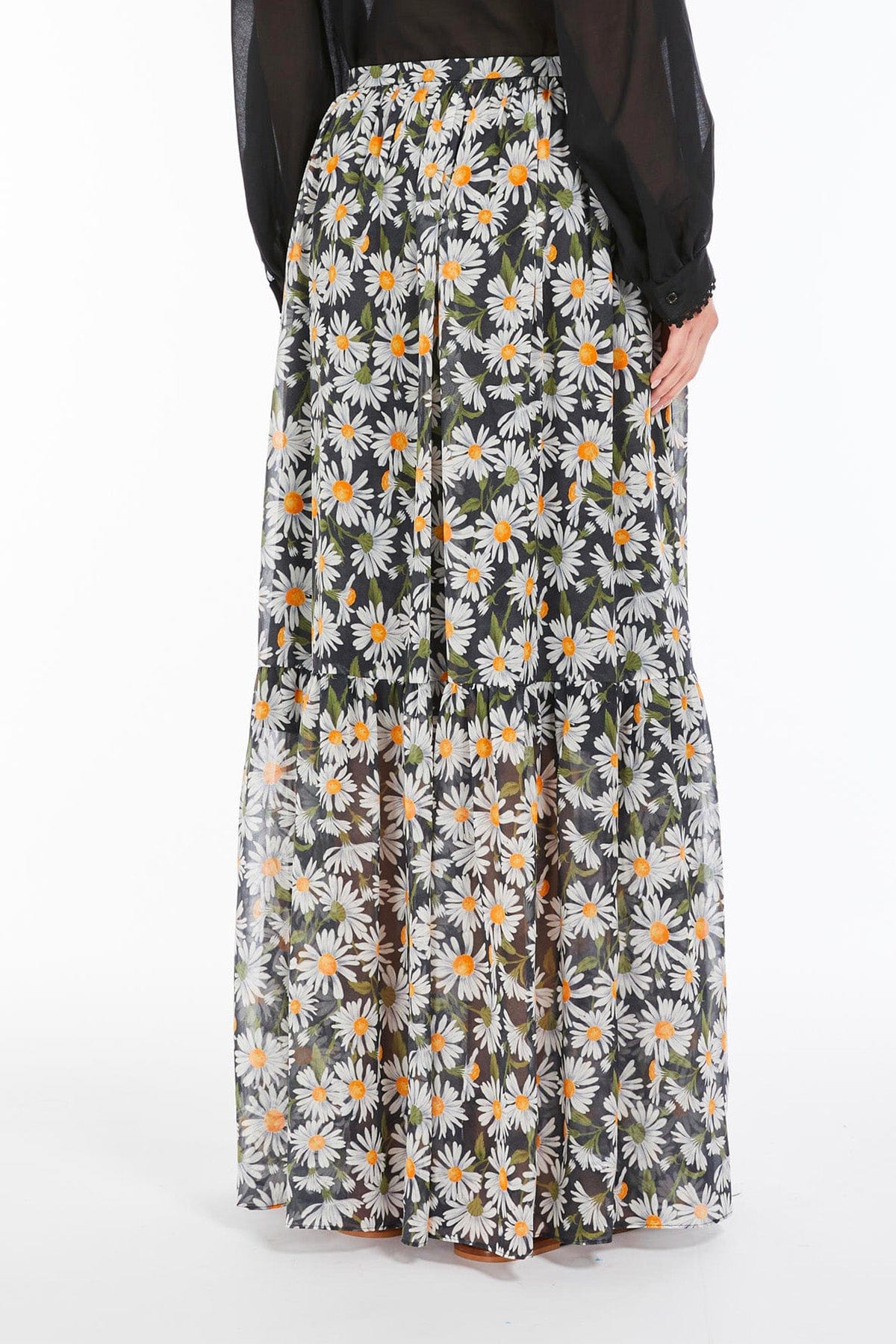 MAXMARA&#39;S BRANDS GONNA  Gonna stampa margherite Max Mara Weekend Artello1234