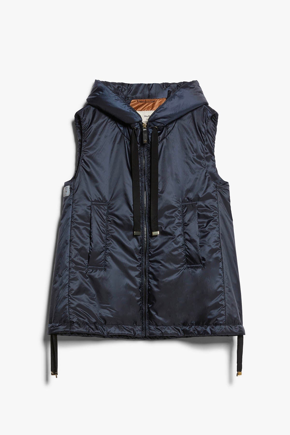 MAXMARA&#39;S BRANDS IMBOTTITO SMAN BLU SCURO / 34 Gilet Imbottito Donna Max Mara The Cube Greengo