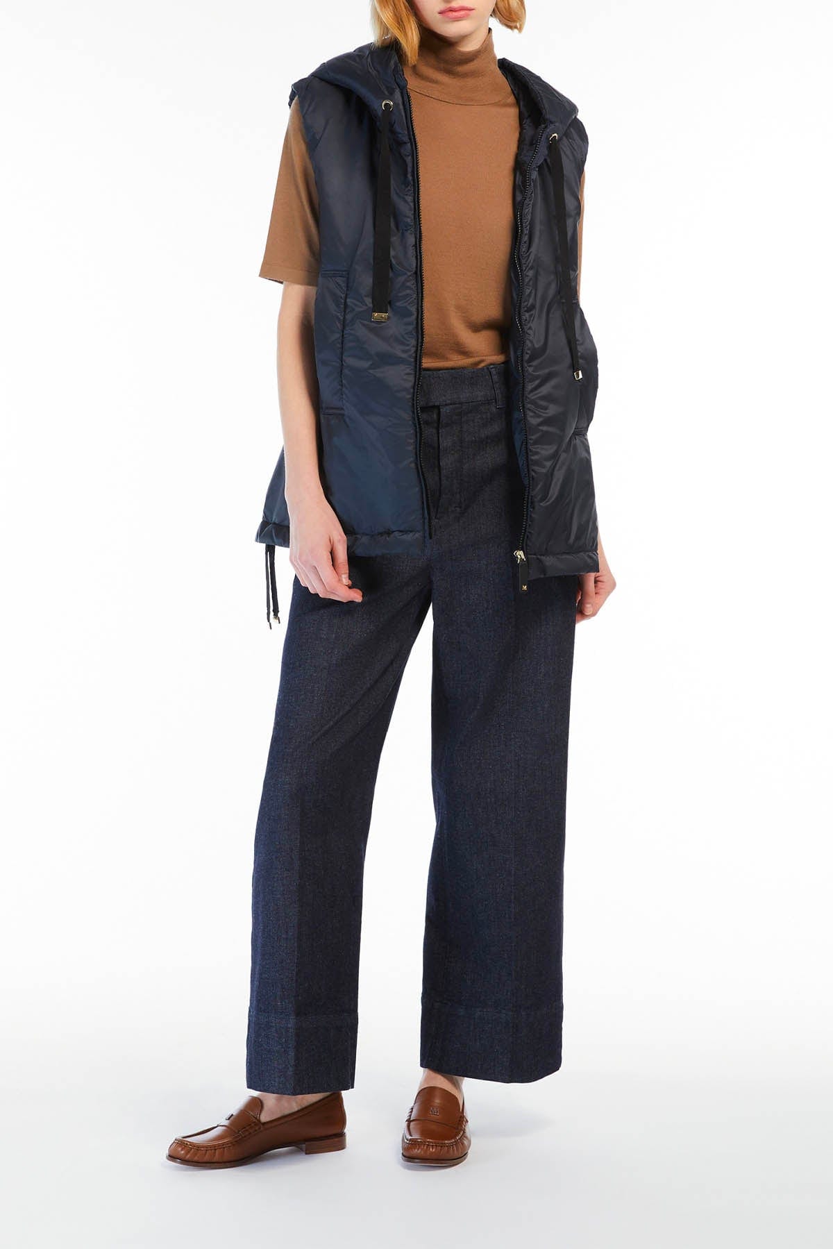MAXMARA&#39;S BRANDS IMBOTTITO SMAN Gilet Imbottito Donna Max Mara The Cube Greengo
