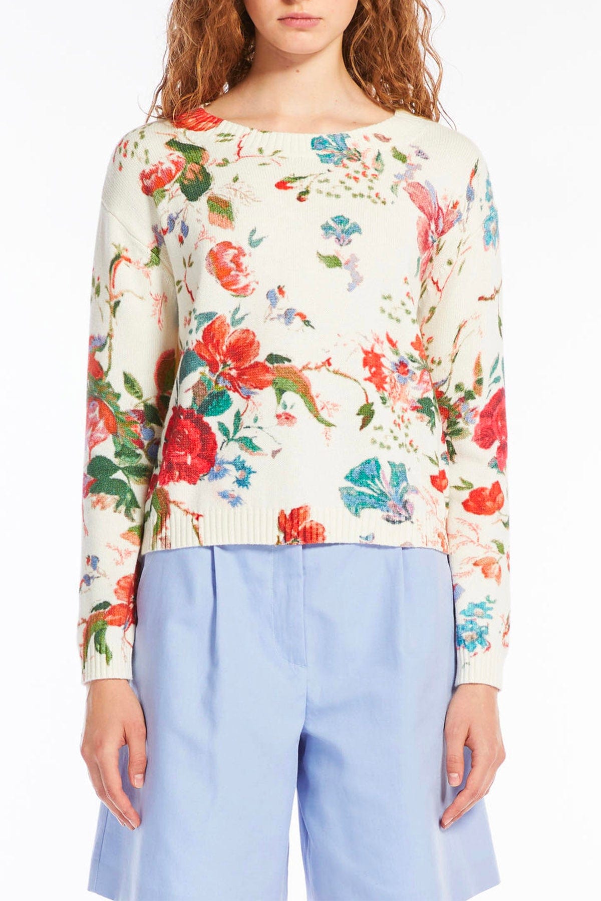 MAXMARA'S BRANDS MAGLIA-CANOTTIERA-TOP  FIORATO / XXS Maglia fiorata donna Weekend Max Mara Denis