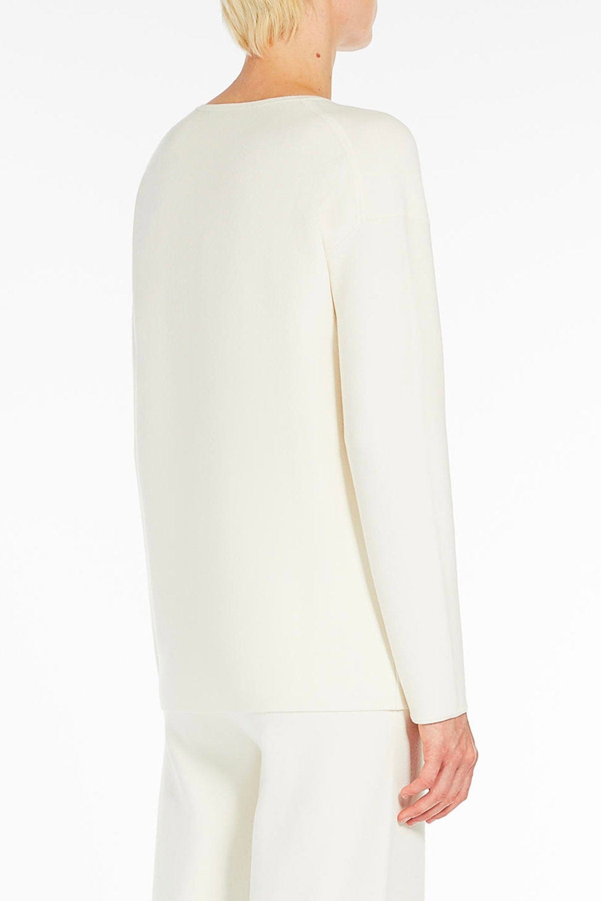 MAXMARA&#39;S BRANDS MAGLIA-CANOTTIERA-TOP  Maglia Bianca Donna Max Mara Studio Theodor