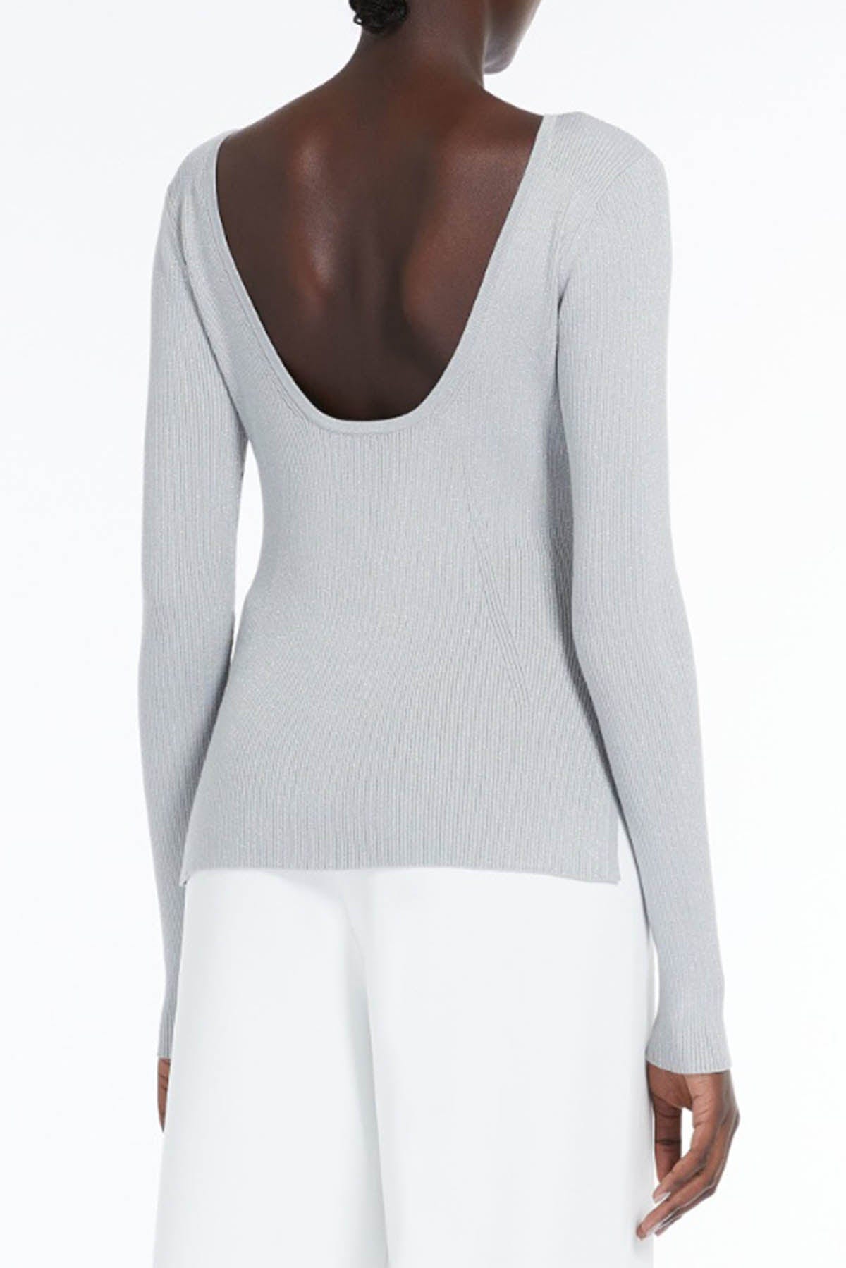 MAXMARA&#39;S BRANDS MAGLIA-CANOTTIERA-TOP  Maglia Donna in Lurex Max Mara Easywear Favella