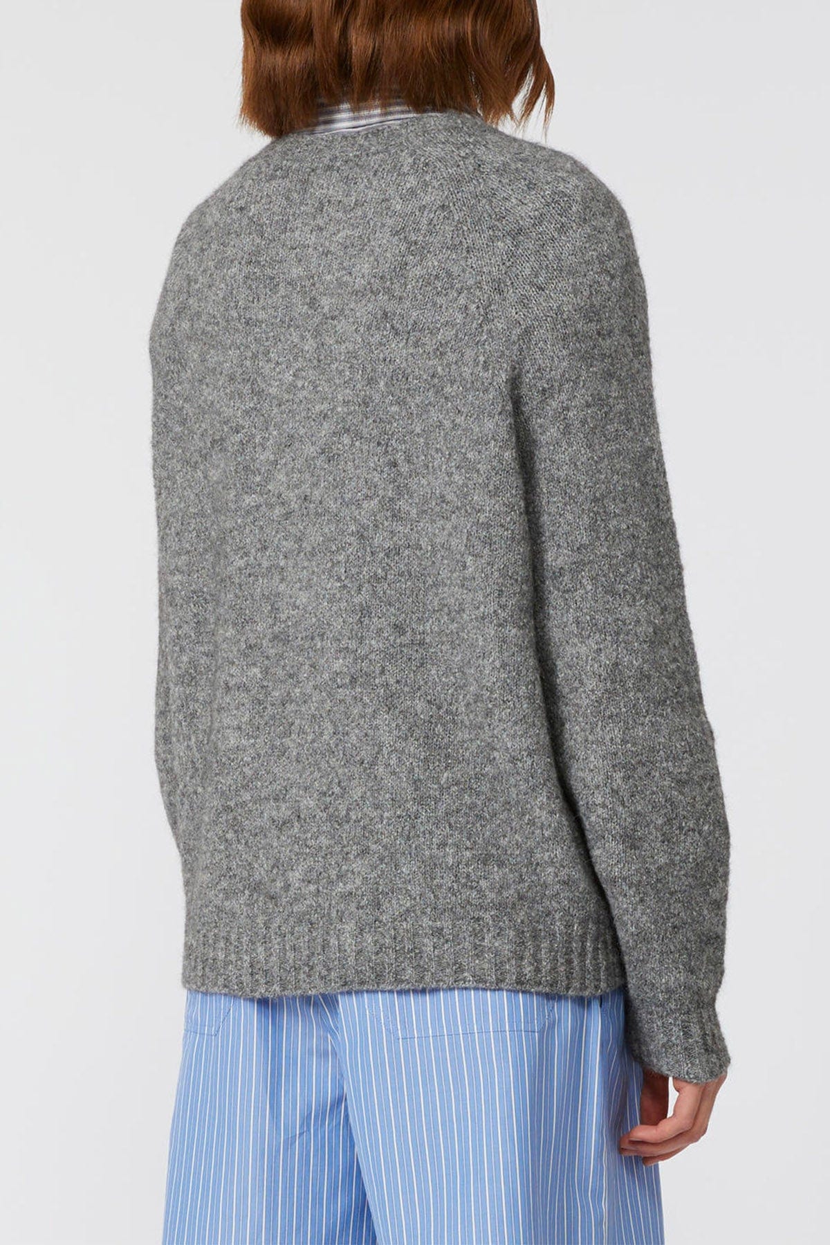 MAXMARA'S BRANDS MAGLIA-CANOTTIERA-TOP  GRIGIO MELANGE / XXS Maglia donna in misto alpaca Weekend Max Mara Ghiacci