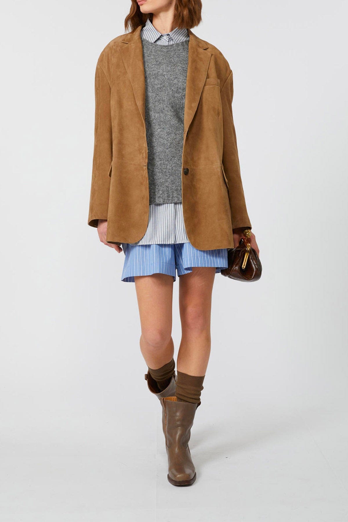 MAXMARA&#39;S BRANDS MAGLIA-CANOTTIERA-TOP  Maglia donna in misto alpaca Weekend Max Mara Ghiacci