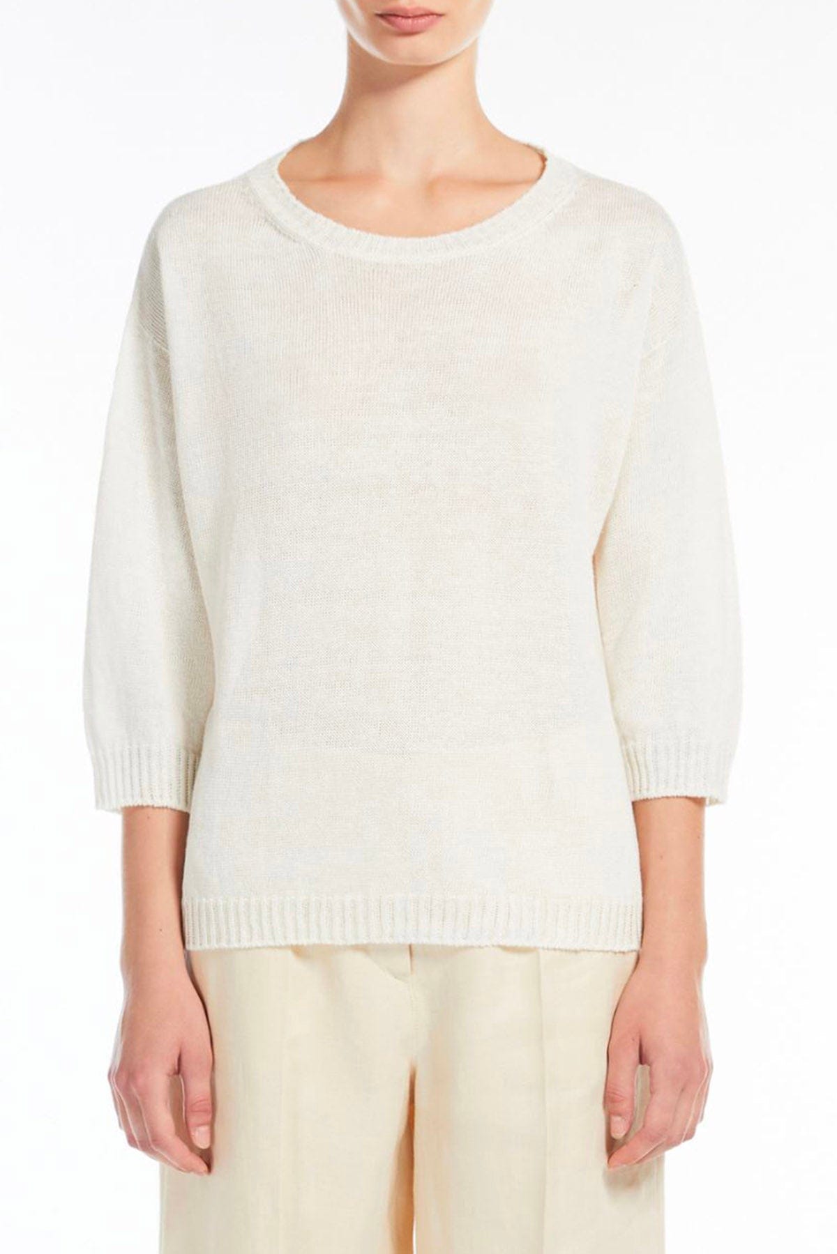 MAXMARA&#39;S BRANDS MAGLIA-CANOTTIERA-TOP  Maglia in lino over donna Weekend Max Mara Selz