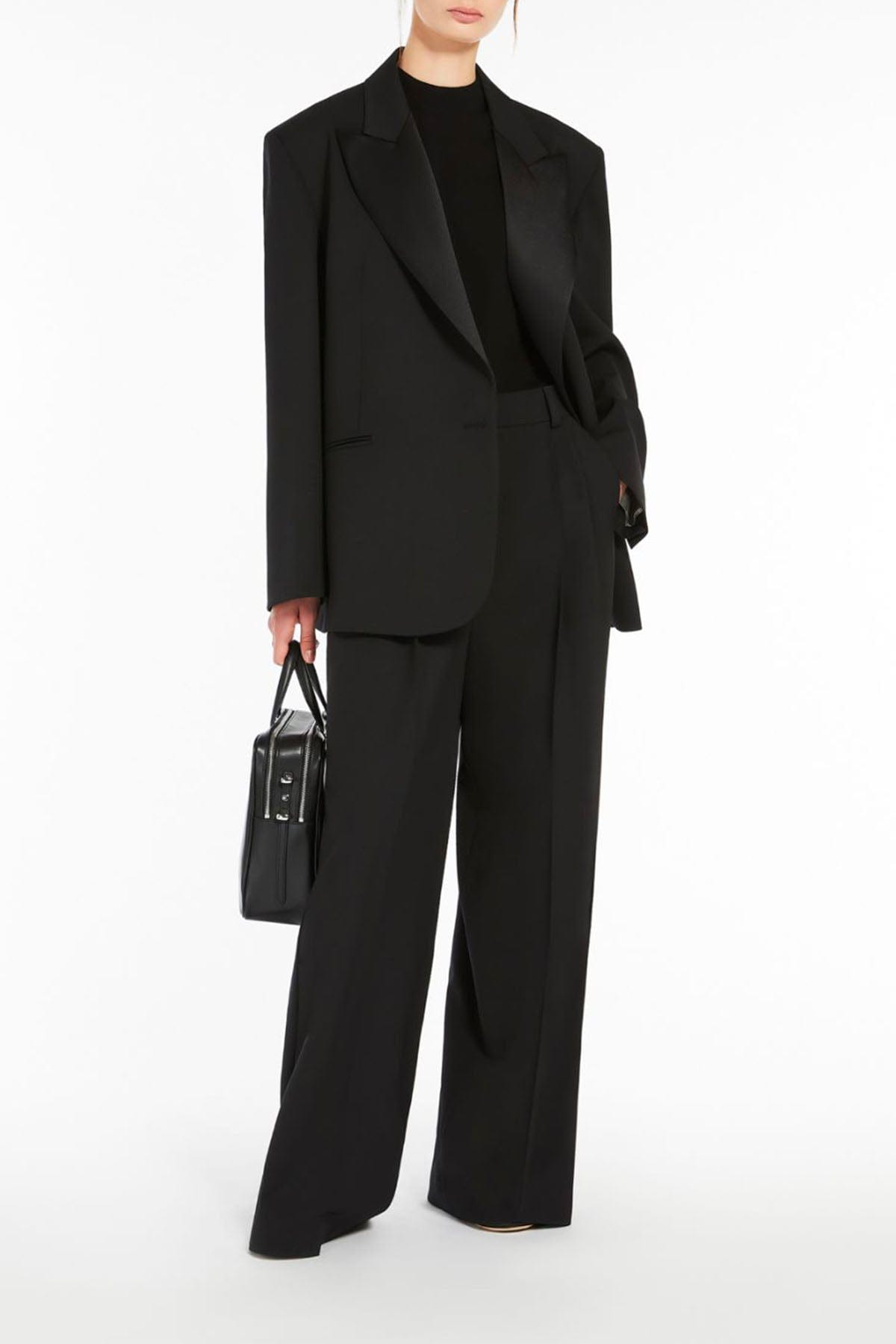 MAXMARA&#39;S BRANDS MAGLIA-CANOTTIERA-TOP  Maglia Nera Donna Max Mara Weekend Belgio